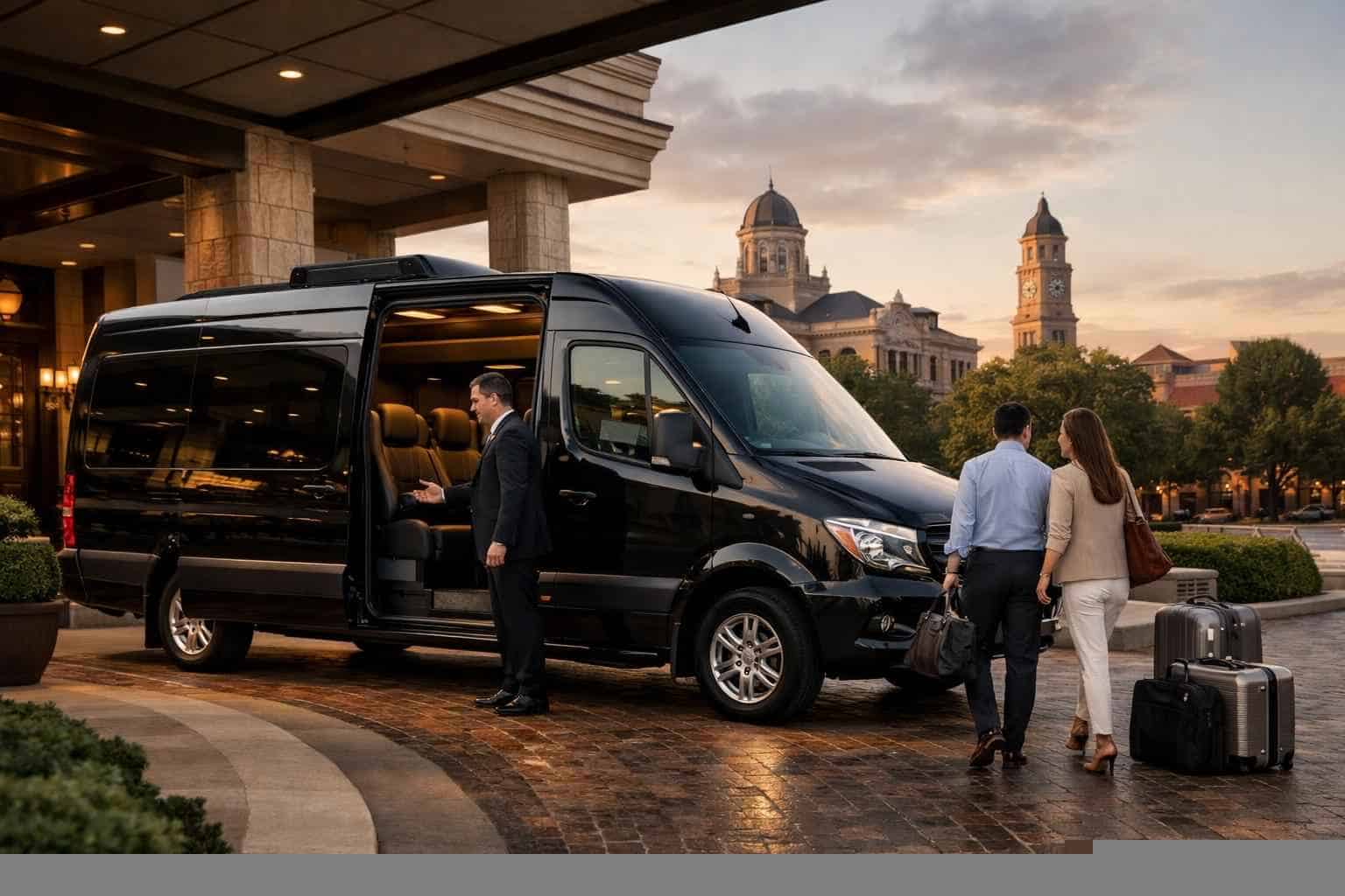 Passenger Vans with Driver in McKinney Texas