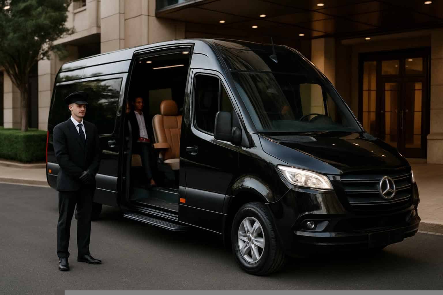Passenger Vans with Driver in Richardson Texas