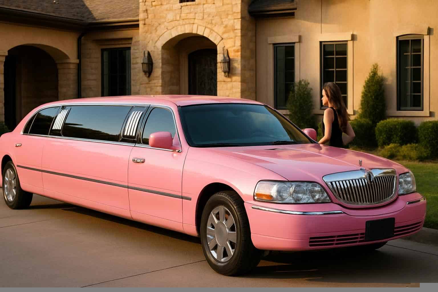Pink Limo Rental Addison TX