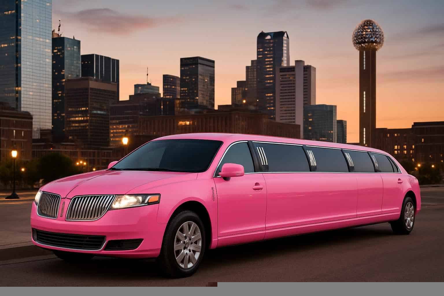 Pink Limo Rental Dallas TX