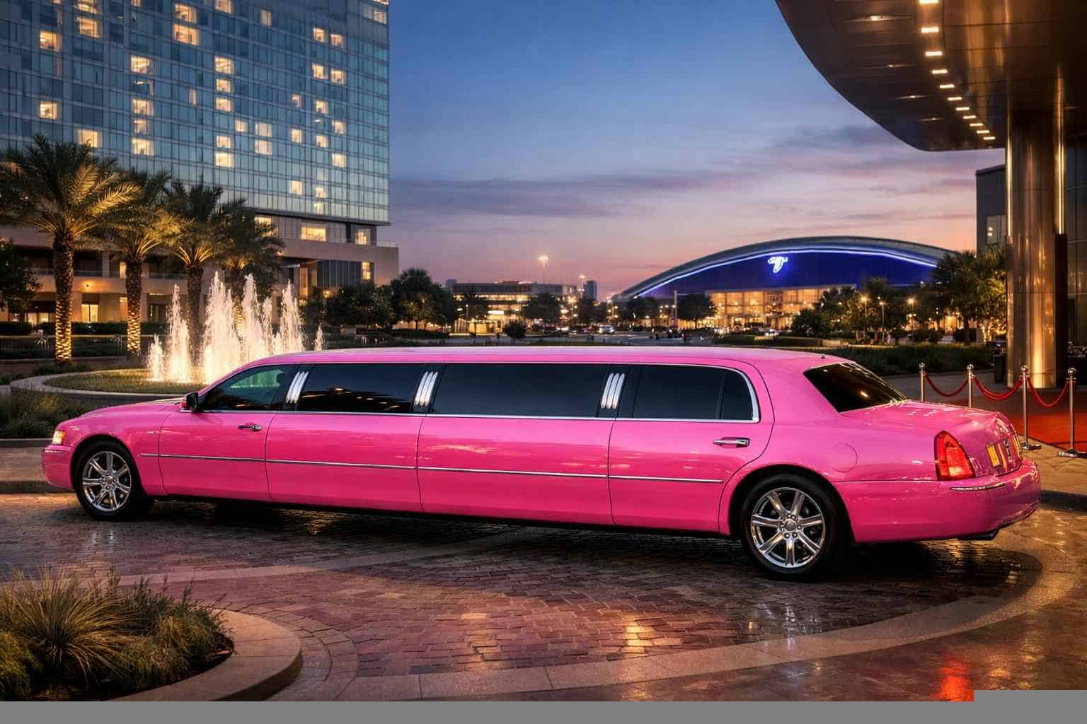 Pink Limo Rental Frisco TX