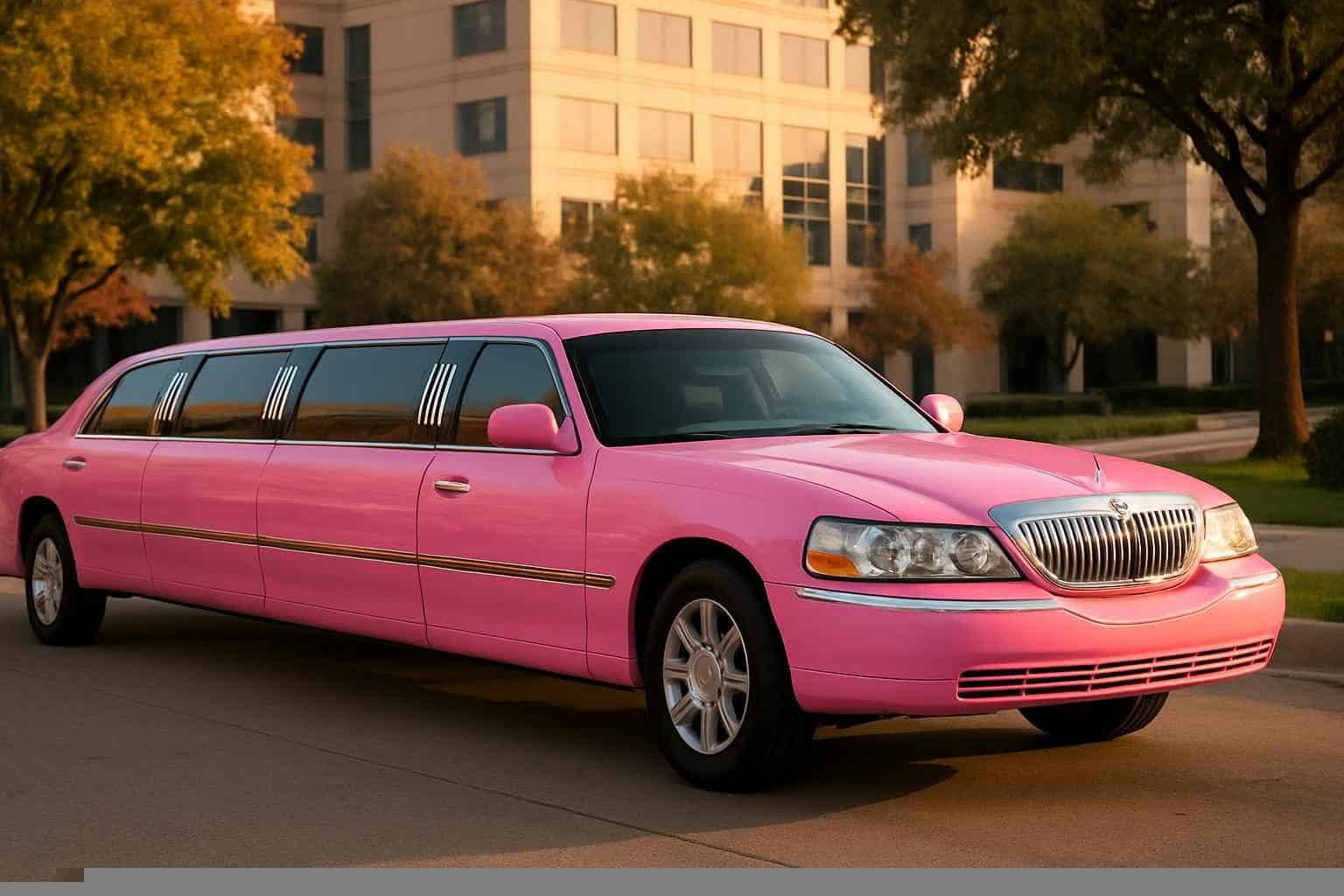 Pink Limo Rental Irving TX