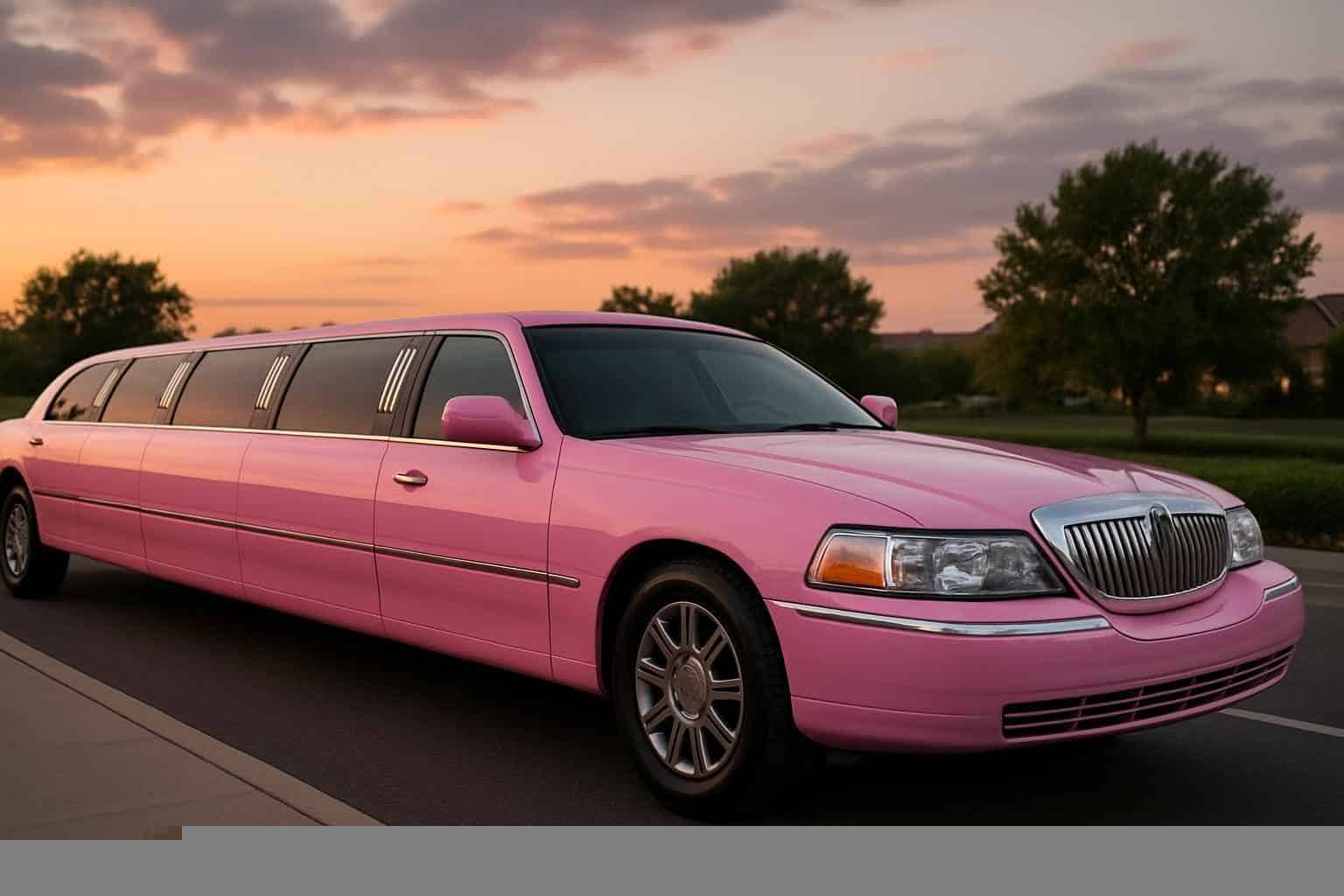 Pink Limo Rental Lewisville TX