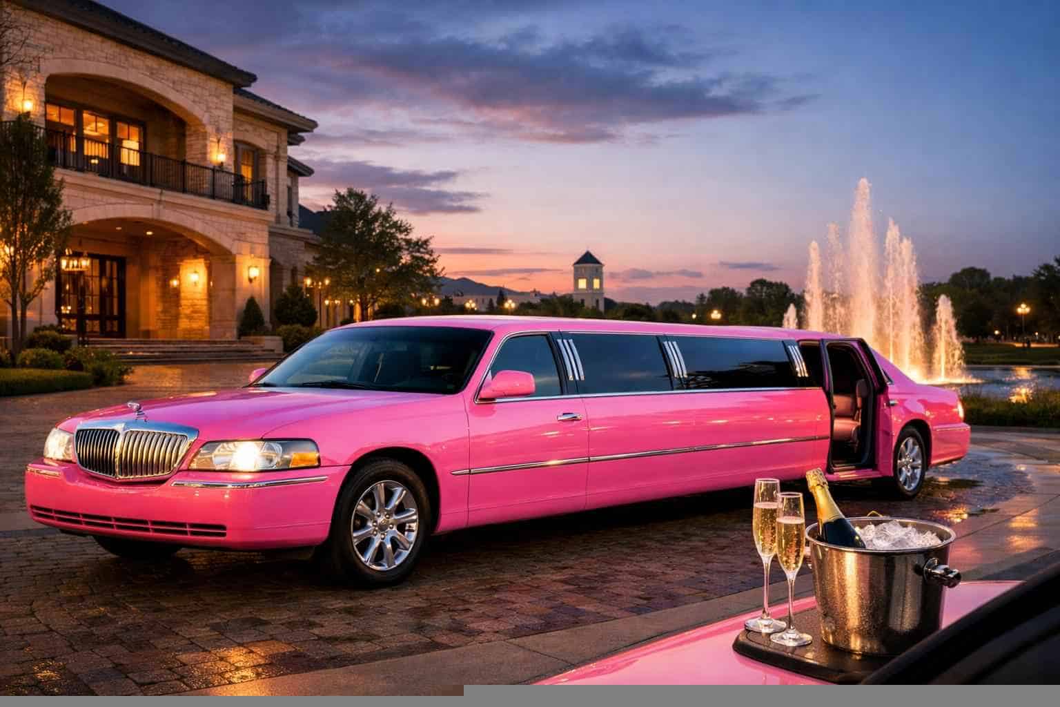 Pink Limo Rental McKinney TX