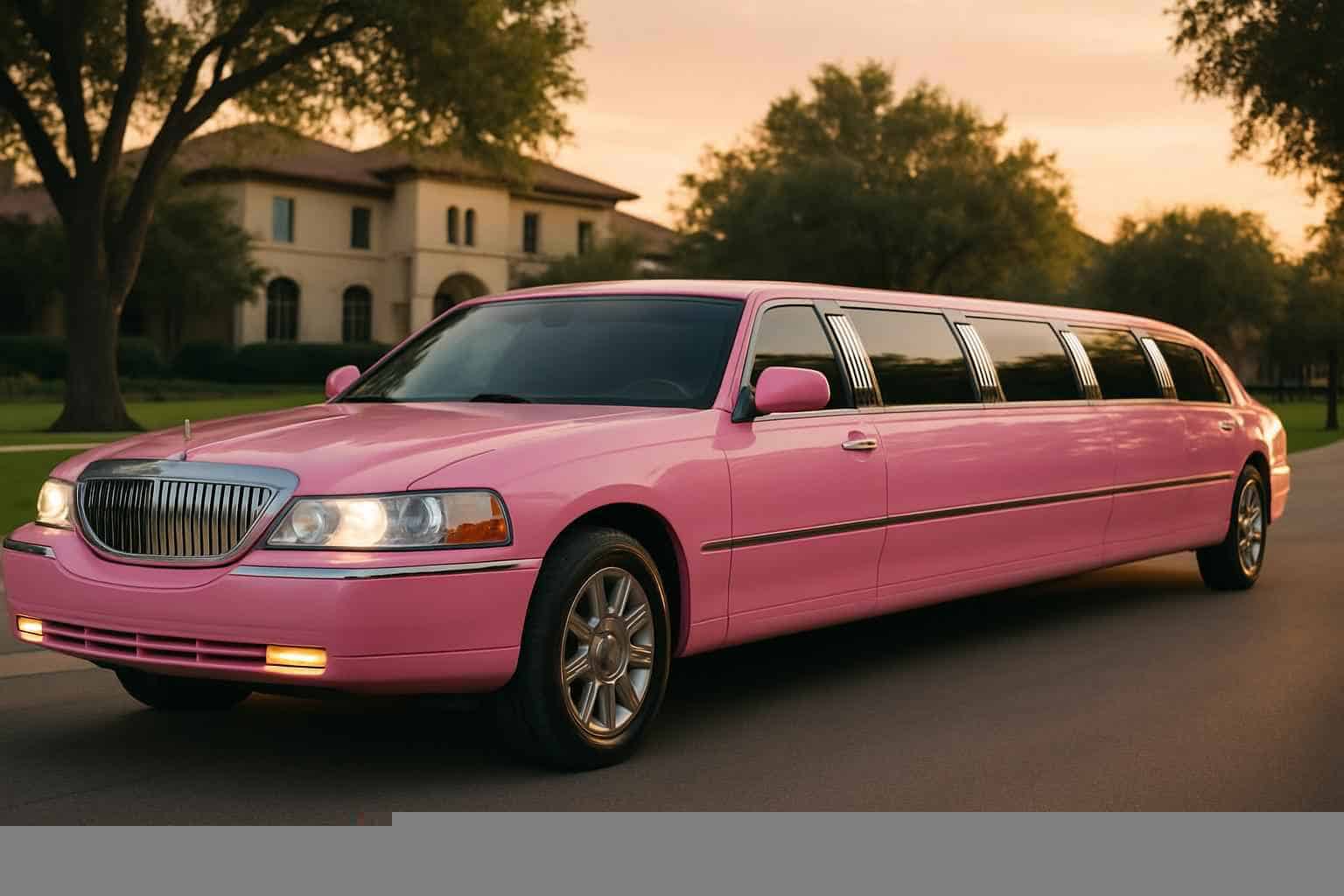 Pink Limo Rental Near Me Coppell TX