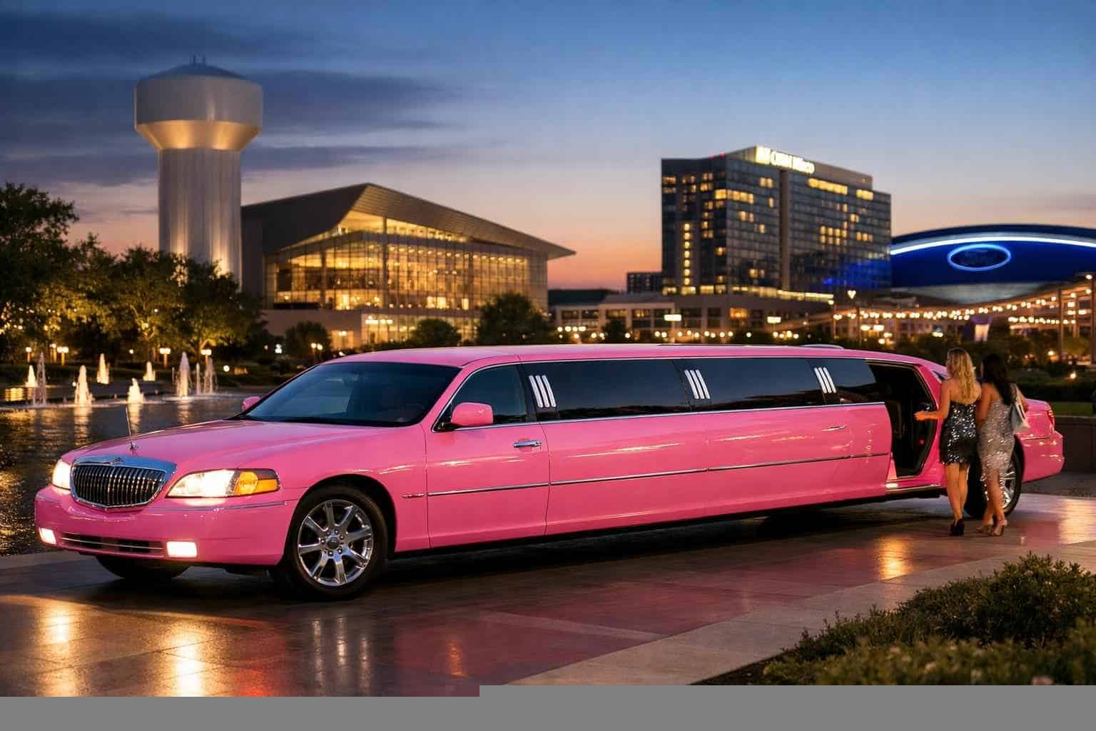 Pink Limo Rental Near Me Frisco TX