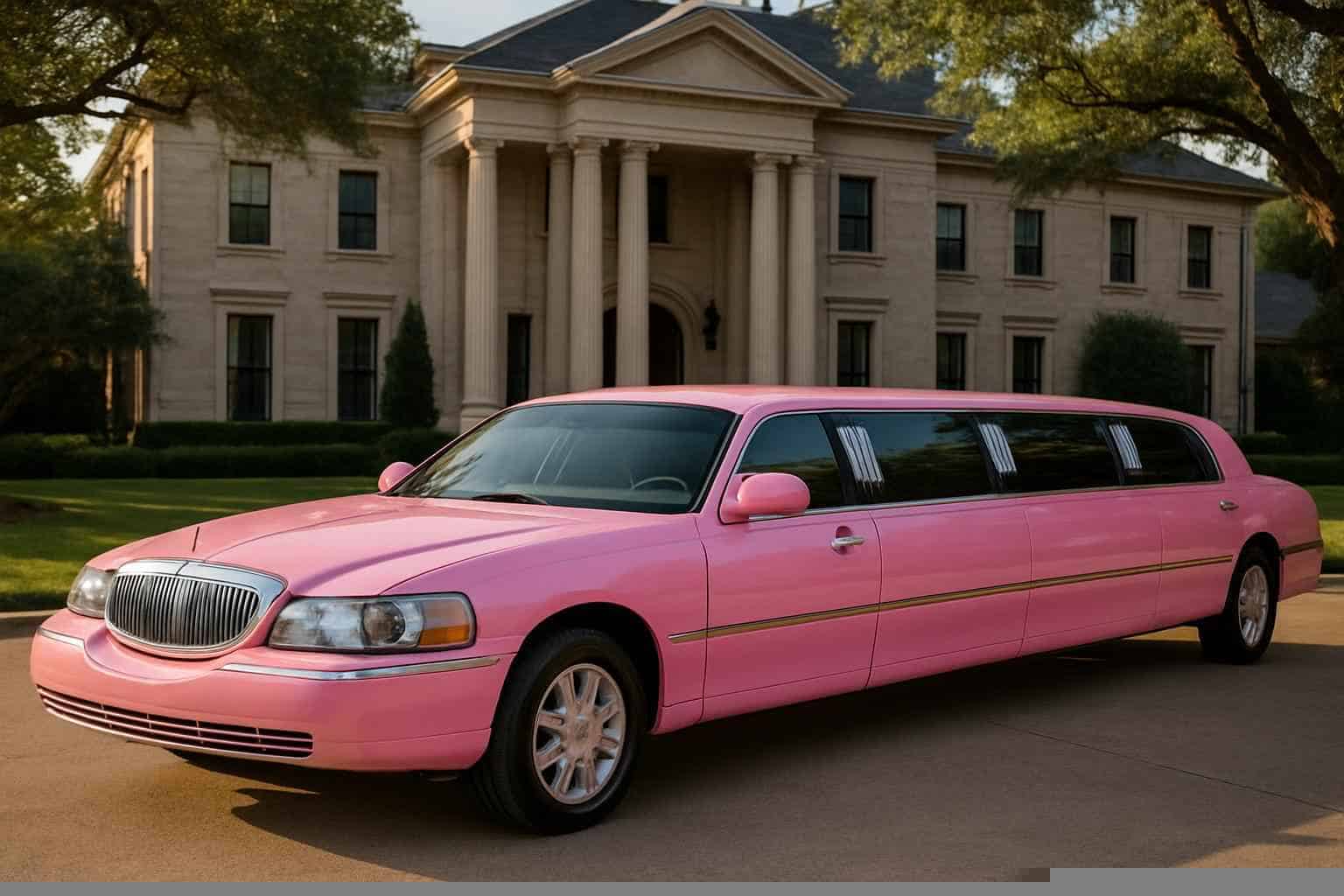 Pink Limo Rental Near Me Highland Park TX