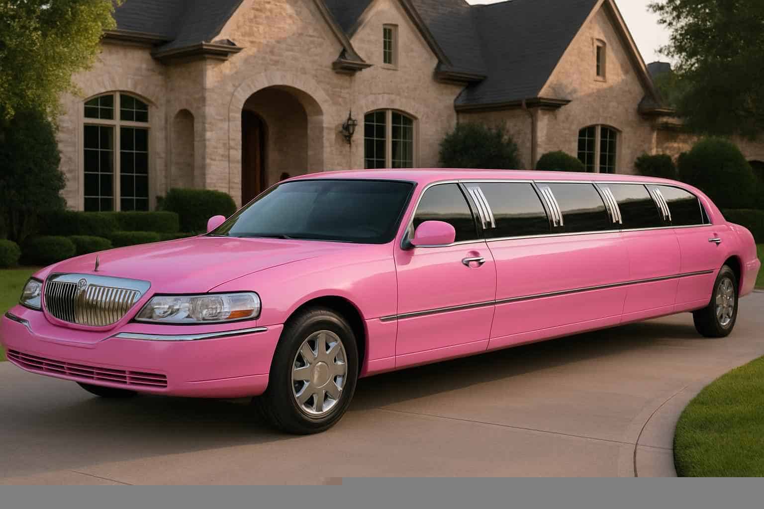 Pink Limo Rental Near Me The Colony TX