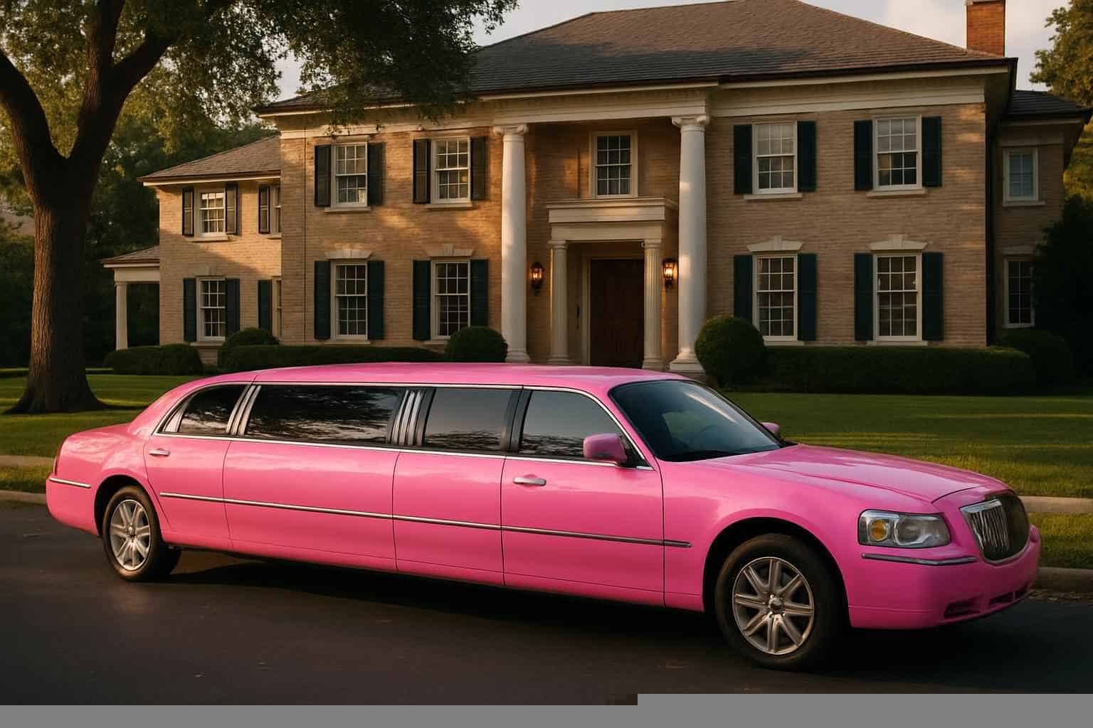 Pink Limo Rental Near Me University Park TX