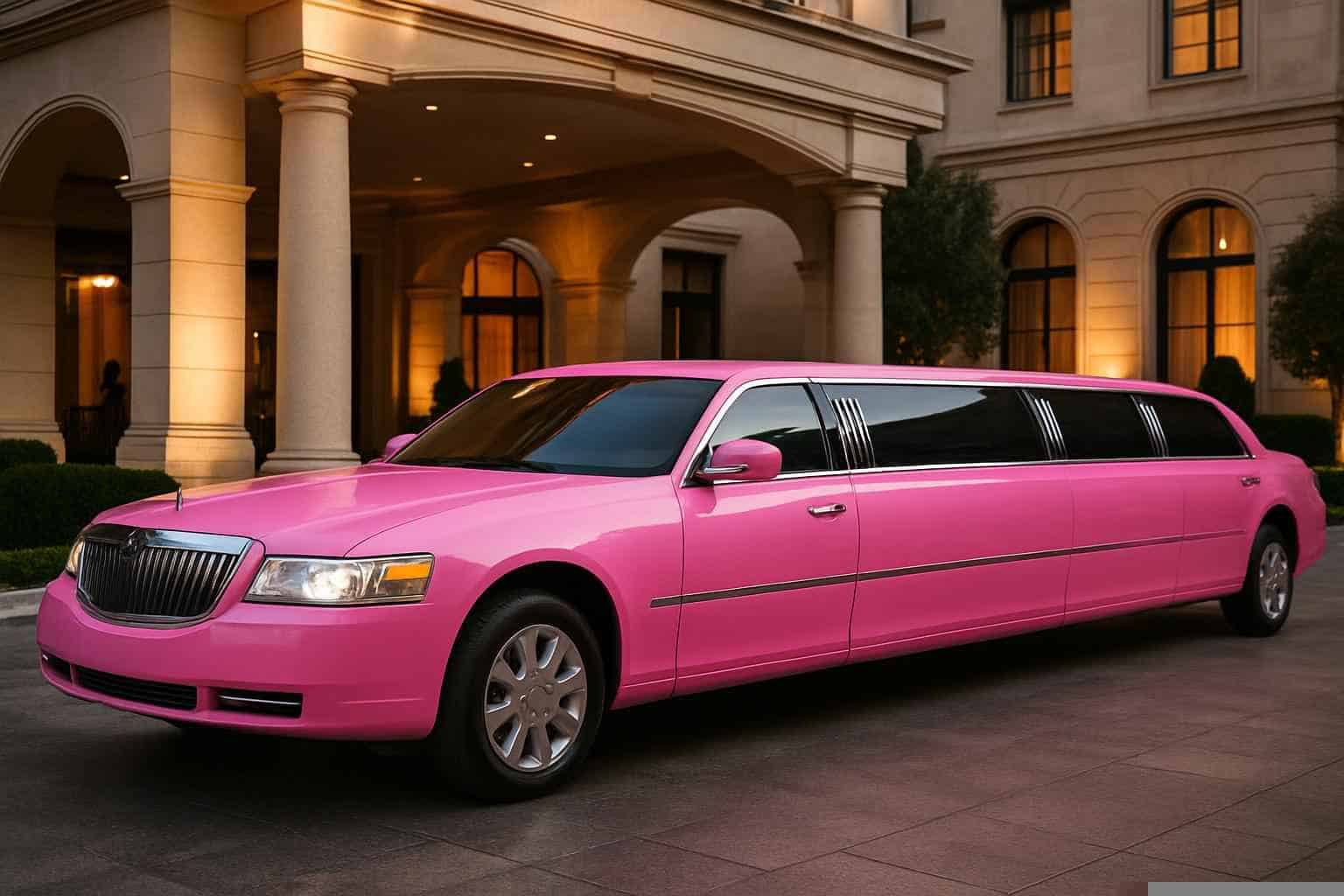 Pink Limo Rental Prices in Addison TX