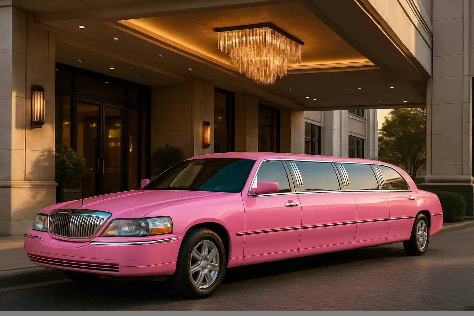 Pink Limo Rental Prices in Coppell TX