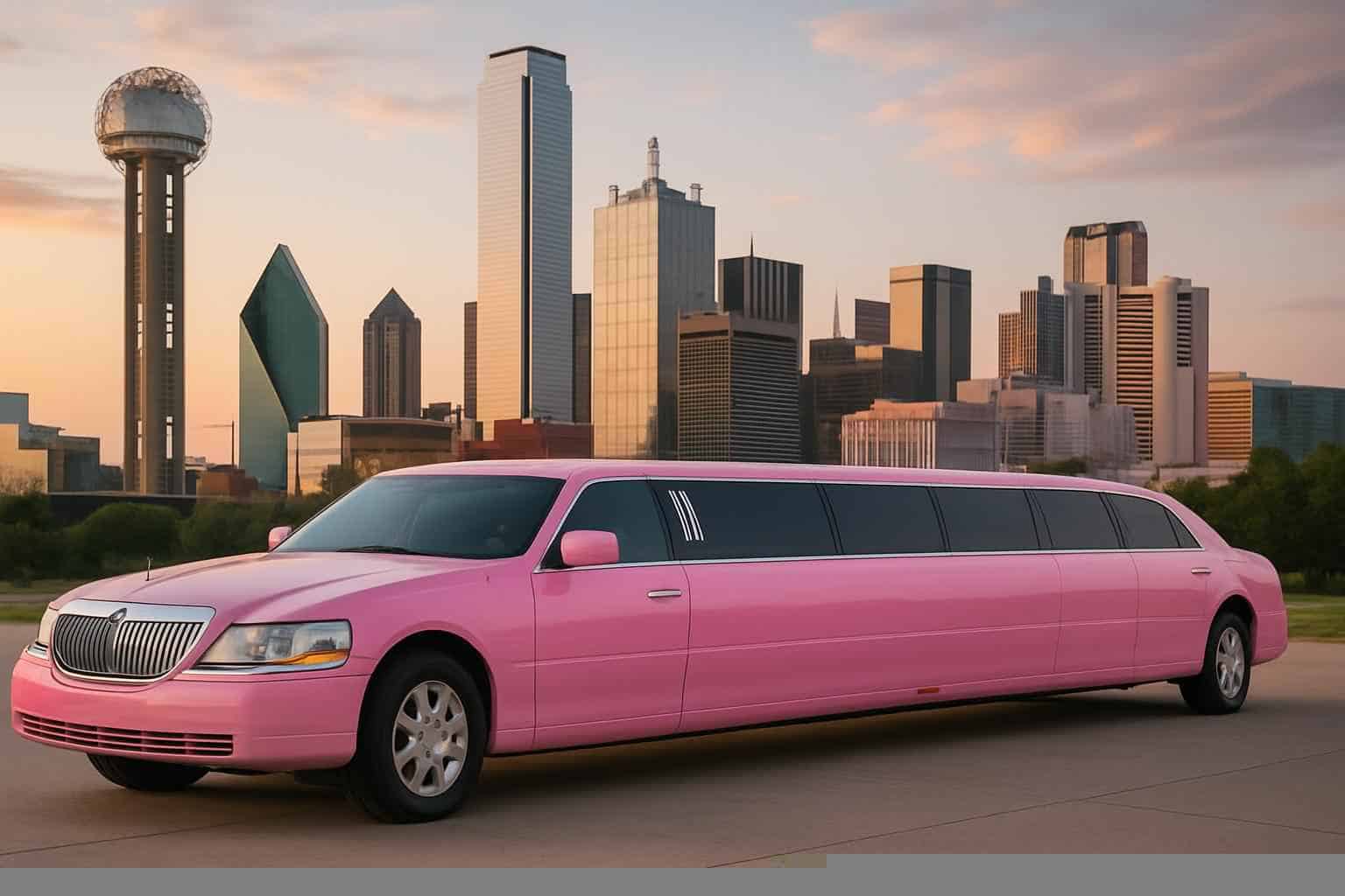 Pink Limo Rental Prices in Dallas TX
