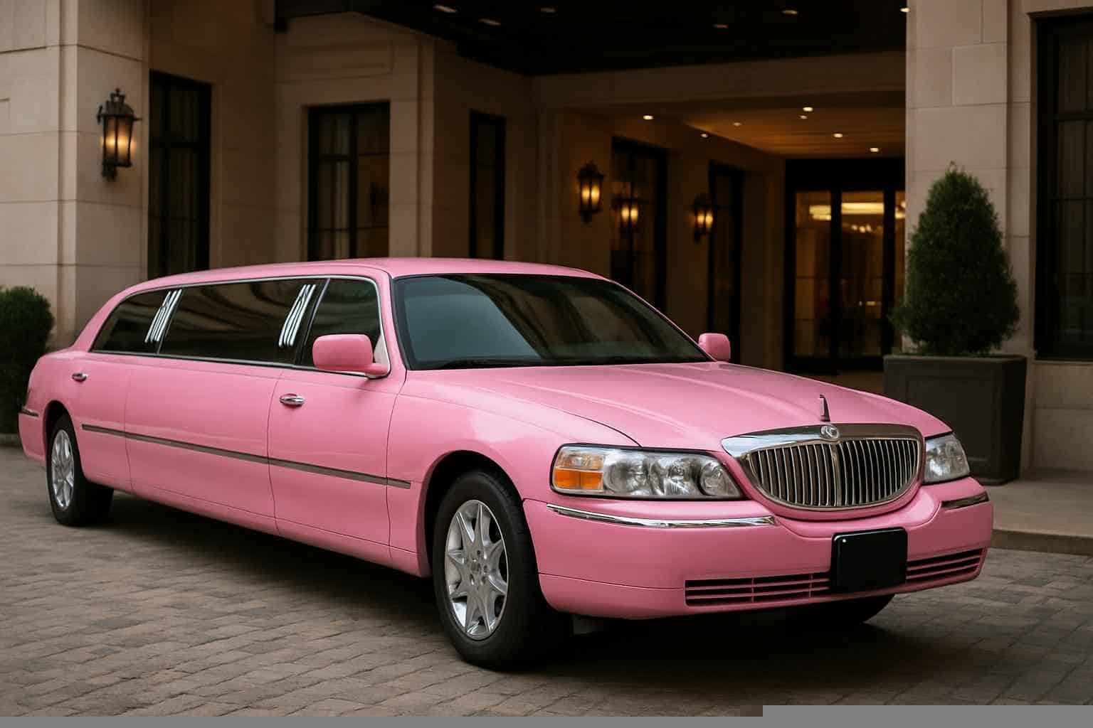 Pink Limo Rental Prices in Farmers Branch TX