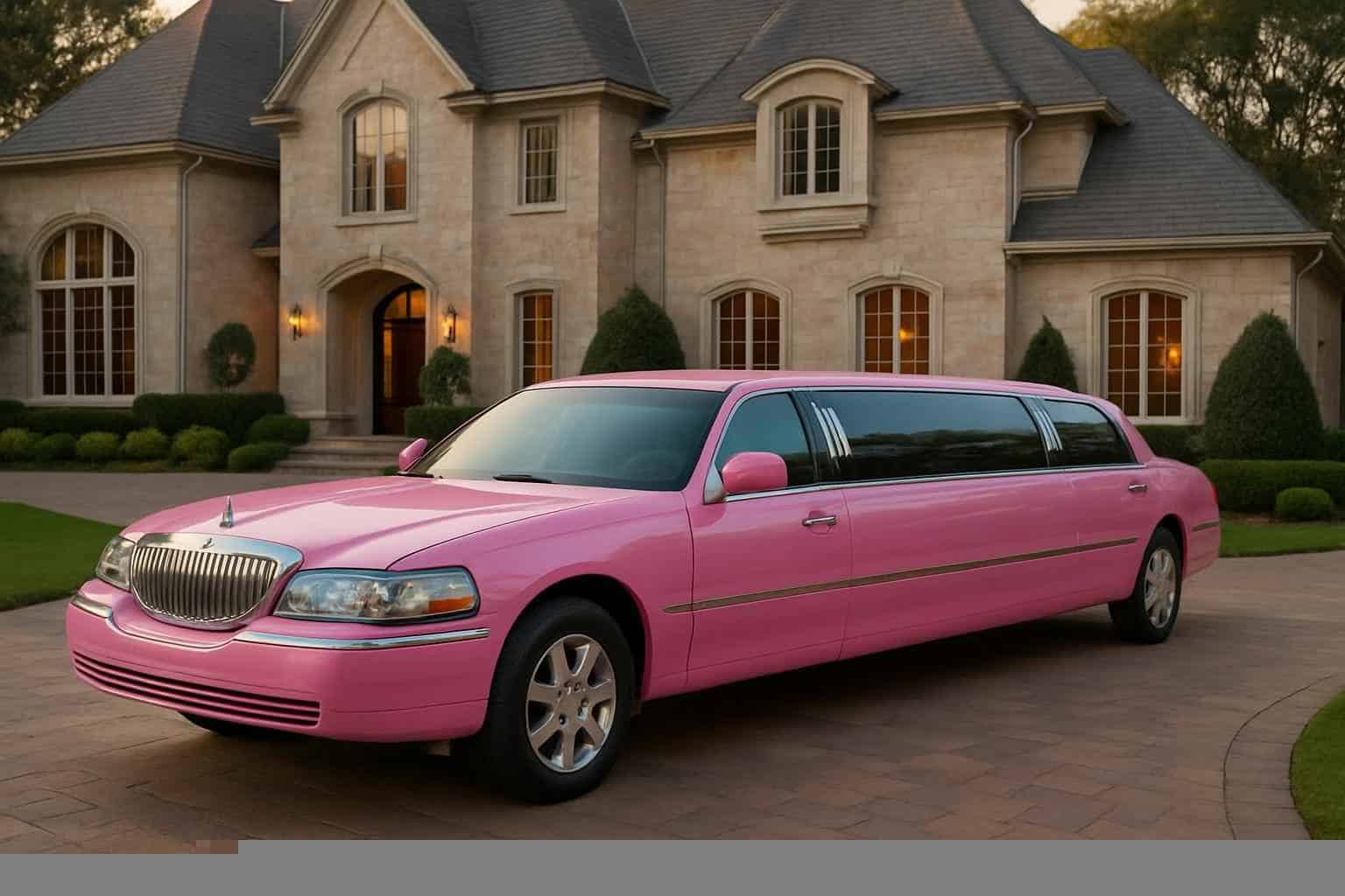 Pink Limo Rental Prices in Flower Mound TX