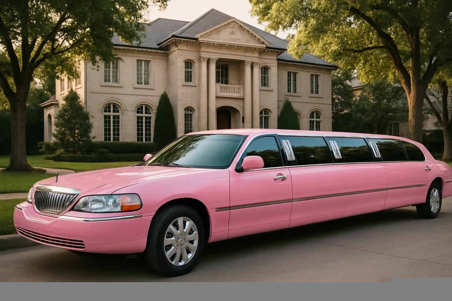 Pink Limo Rental Prices in Highland Park TX
