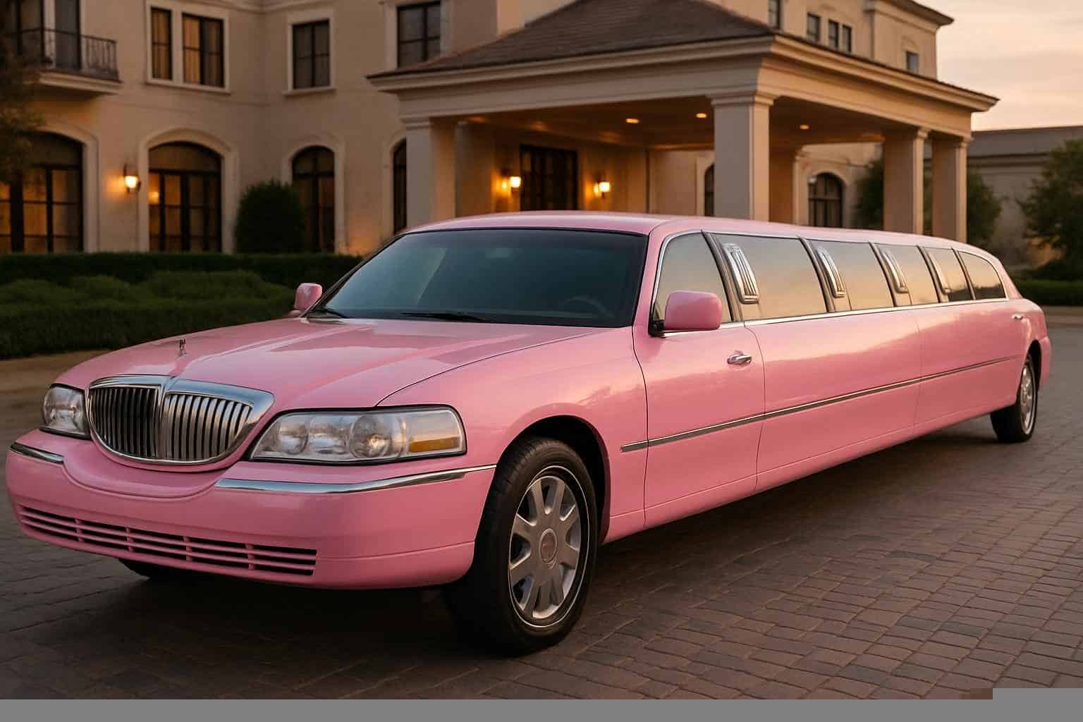 Pink Limo Rental Prices in Irving TX