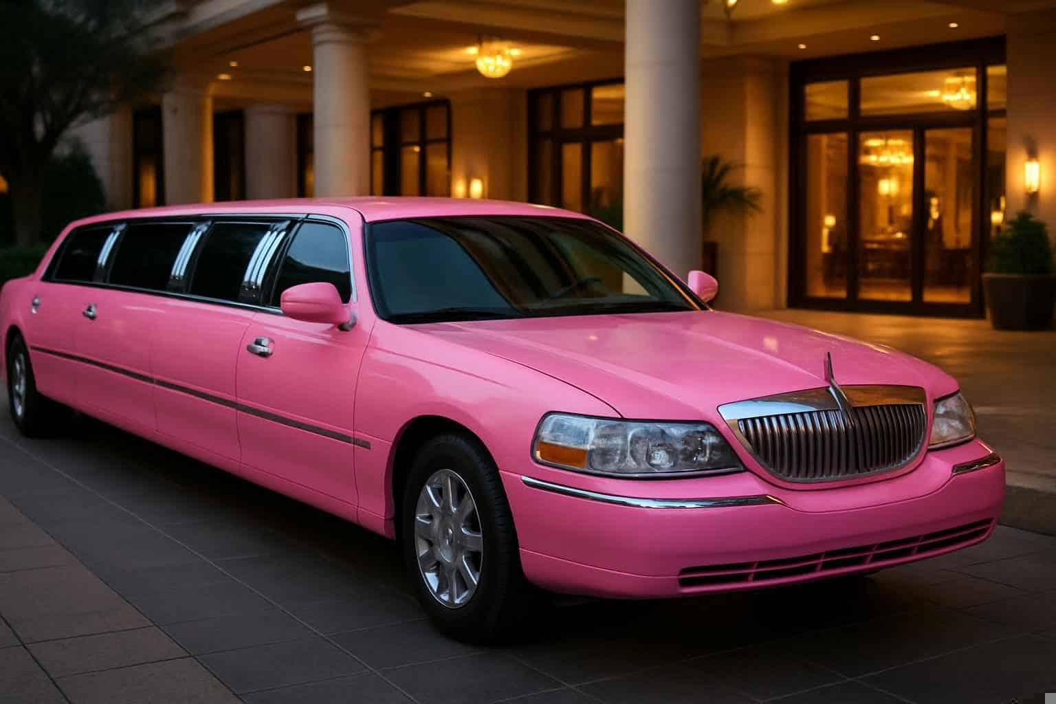Pink Limo Rental Prices in Lewisville TX