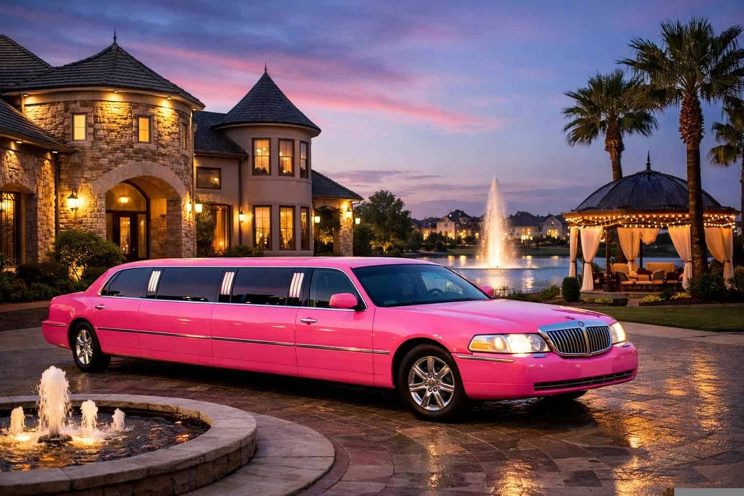 Pink Limo Rental Prosper TX