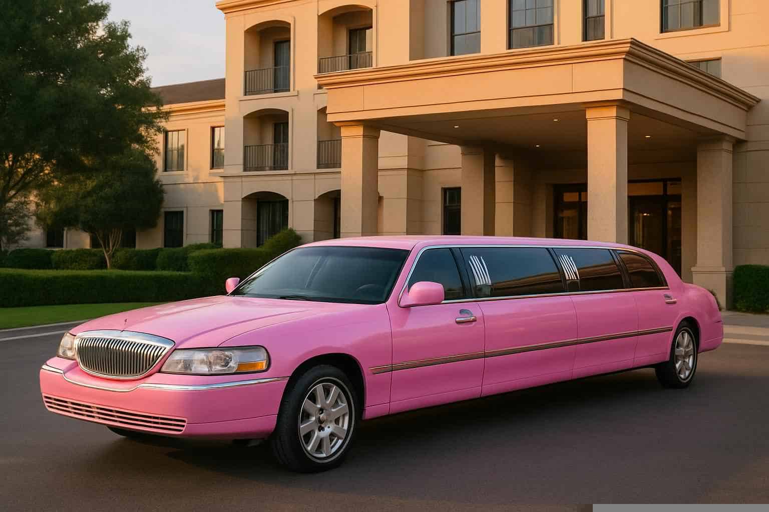 Pink Limo Rental Services in Addison Texas