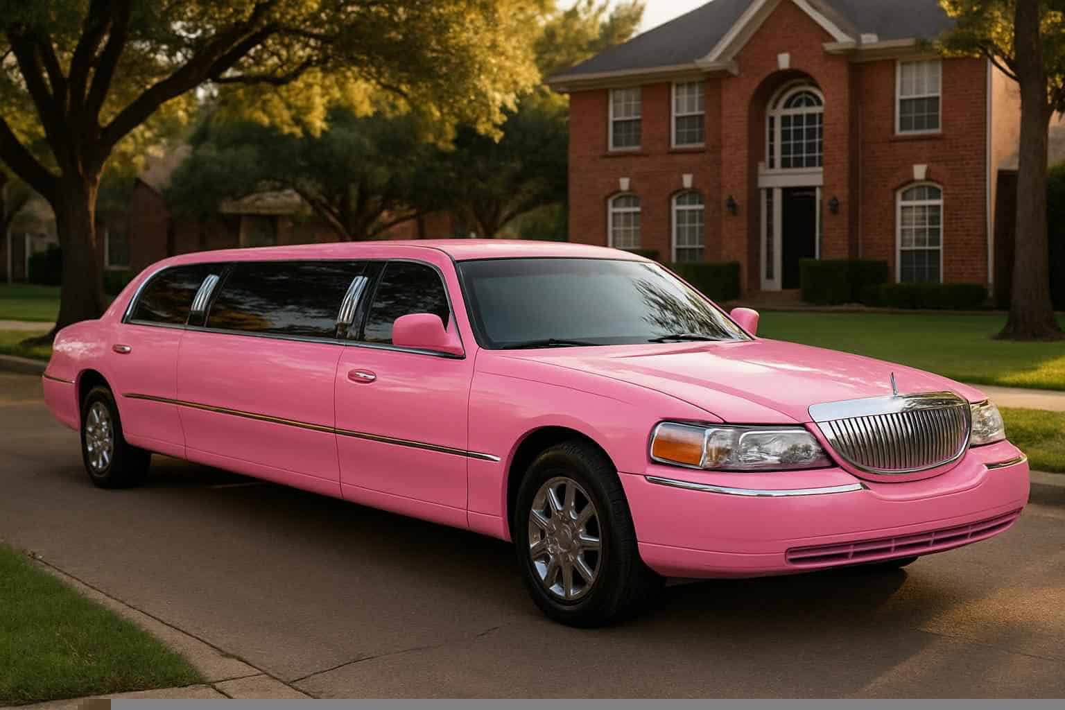 Pink Limo Rental Services In Carrollton Texas