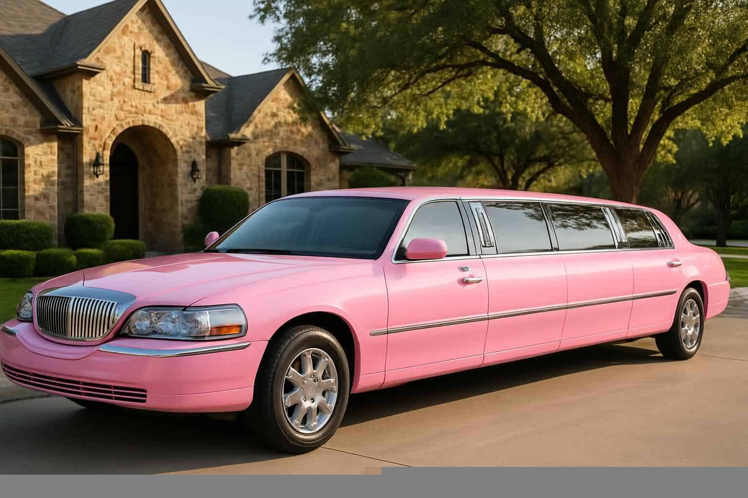 Pink Limo Rental Services in Flower Mound Texas