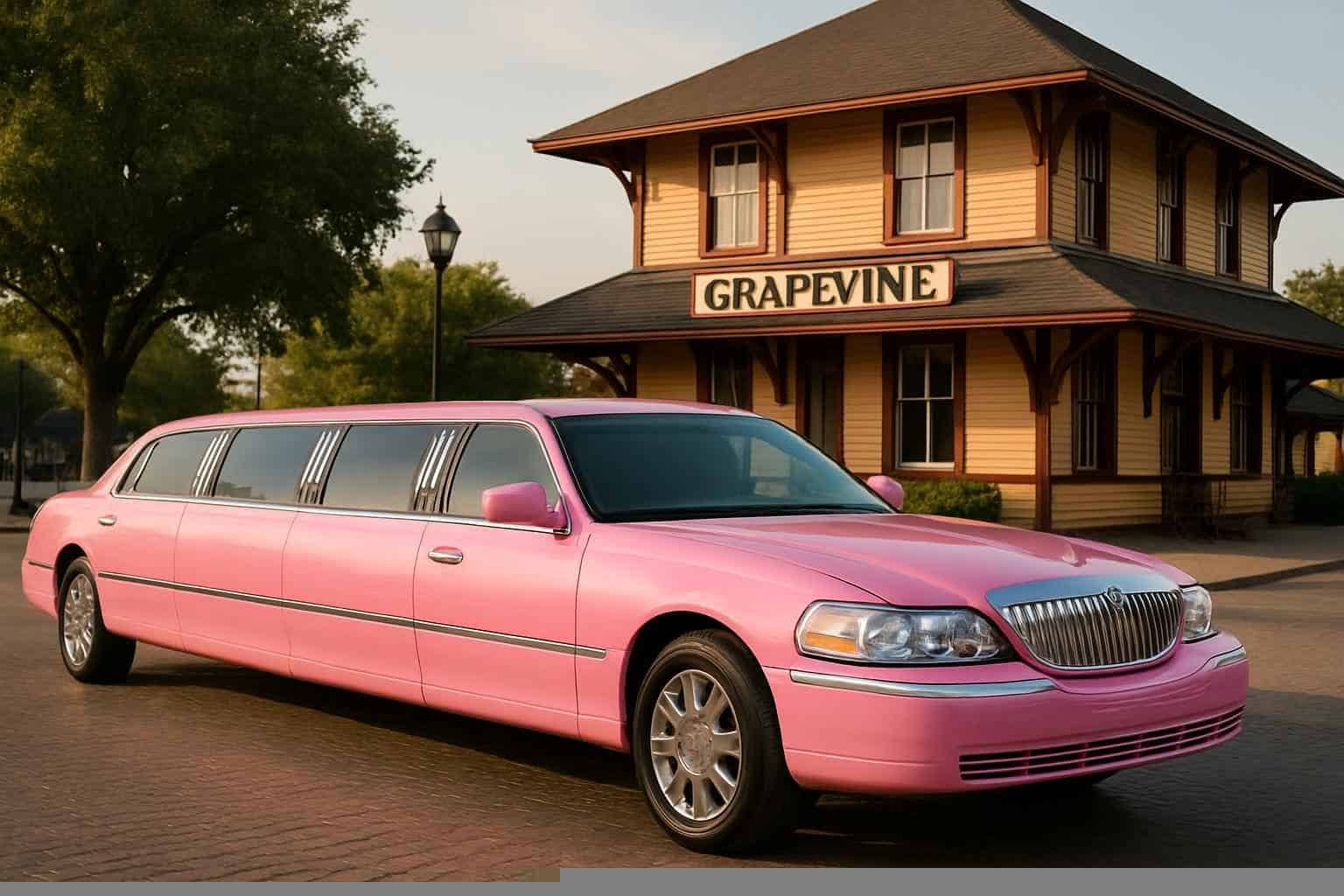 Pink Limo Rental Services in Grapevine Texas