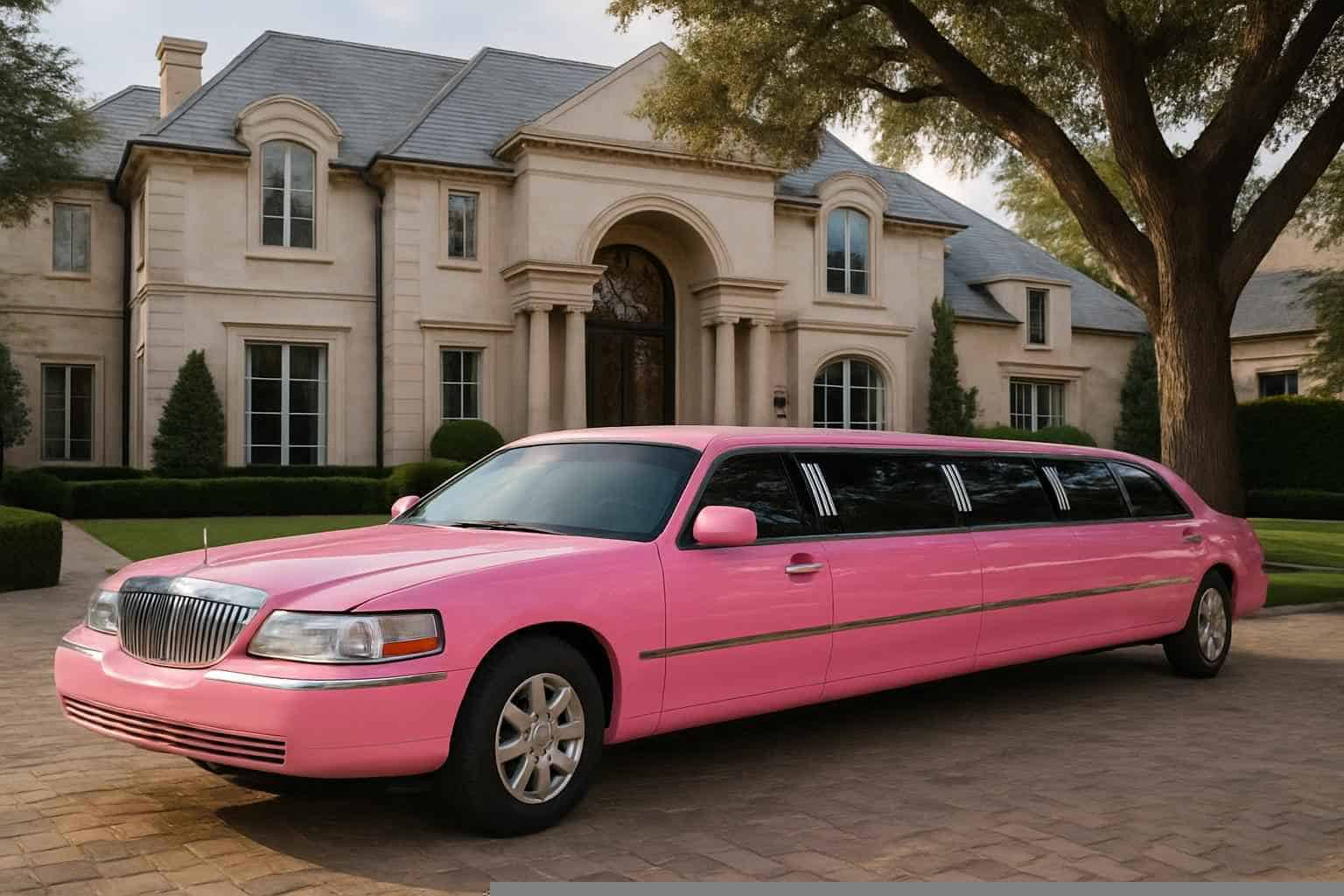 Pink Limo Rental Services in Highland Park Texas