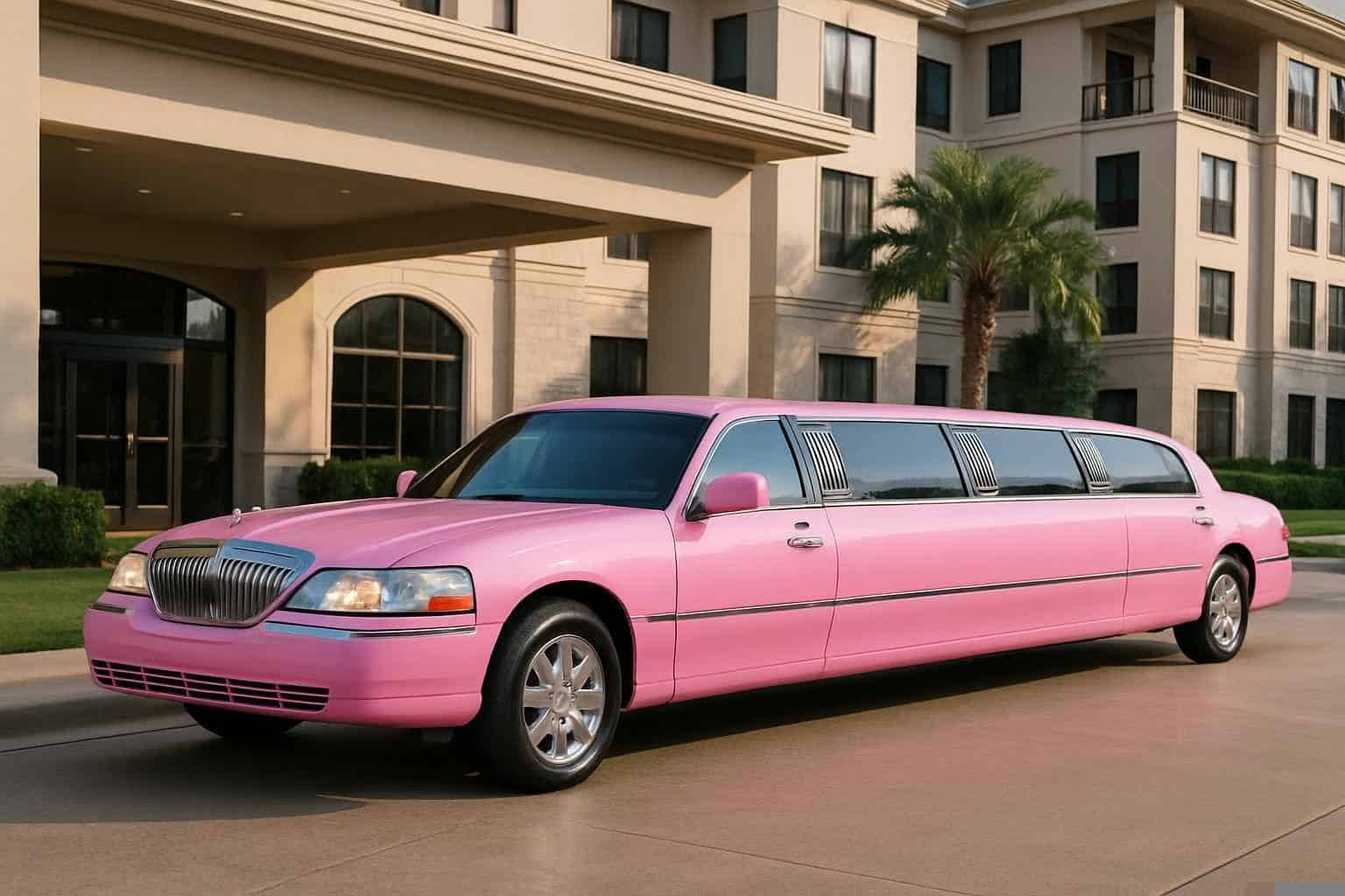 Pink Limo Rental Services in Irving Texas