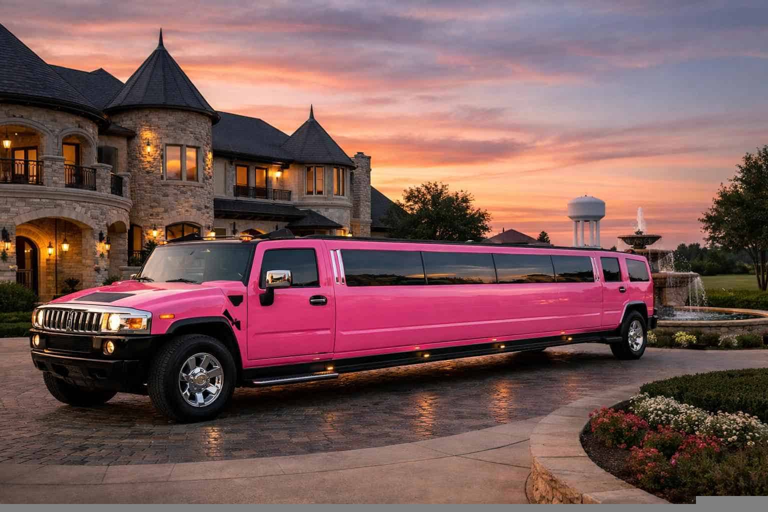 Pink Limo Rental Services in Prosper Texas