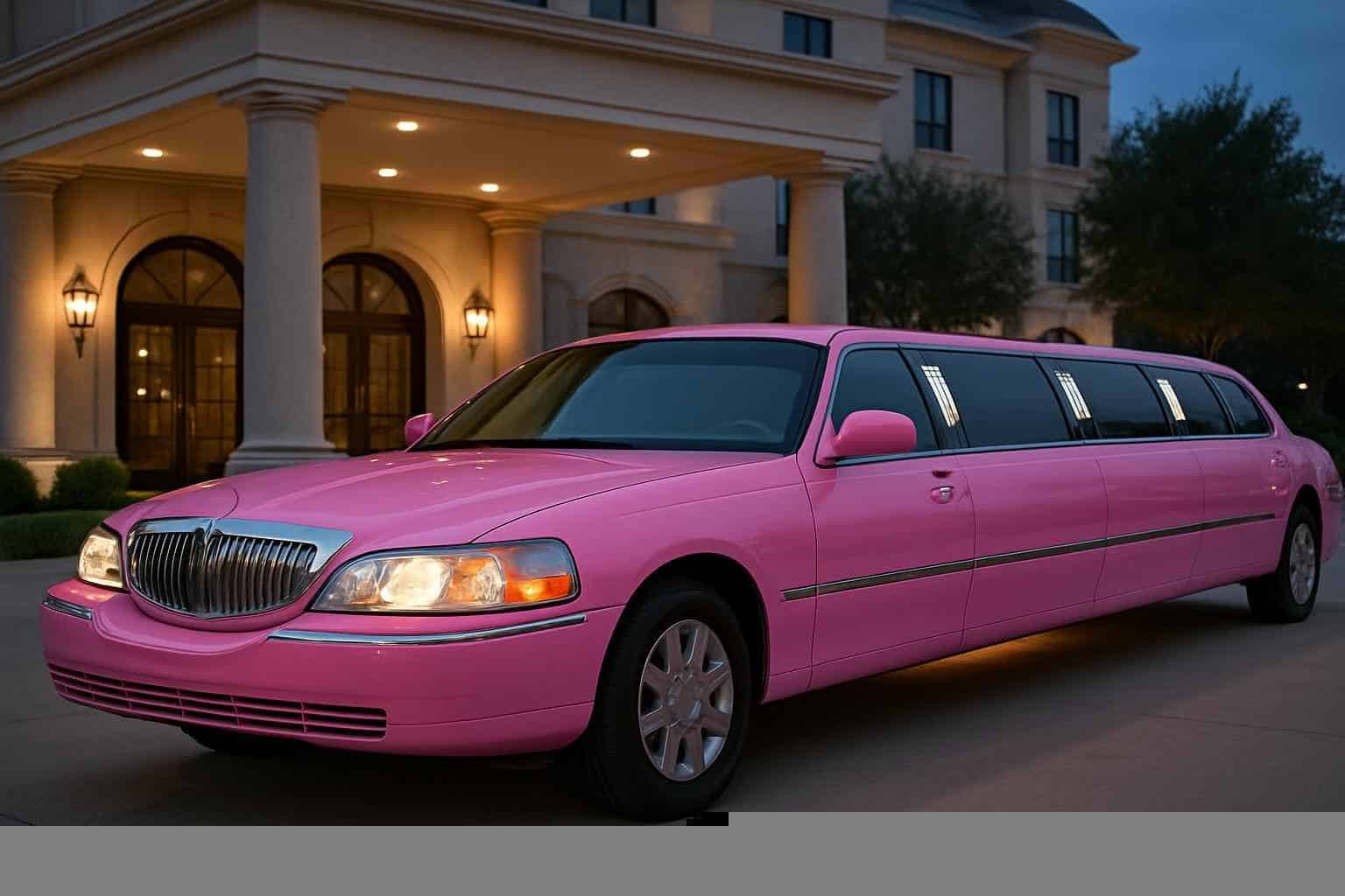 Pink Limo Rental The Colony TX