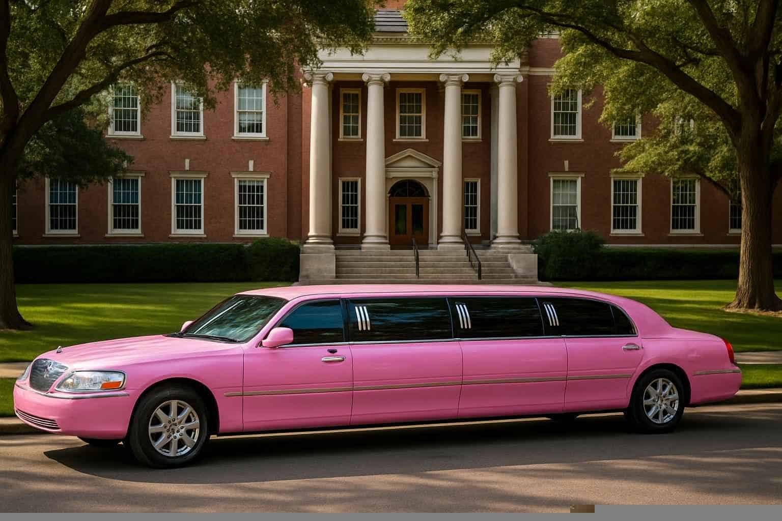 Pink Limo Rental University Park TX