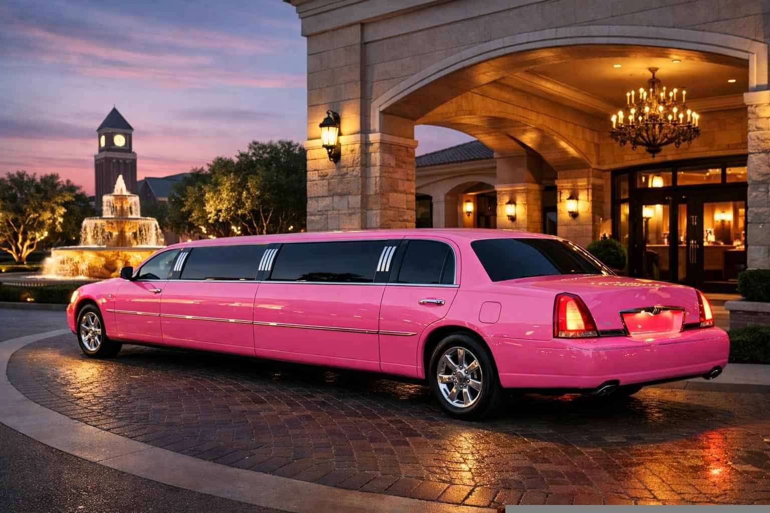 Pink Limo Service Allen TX