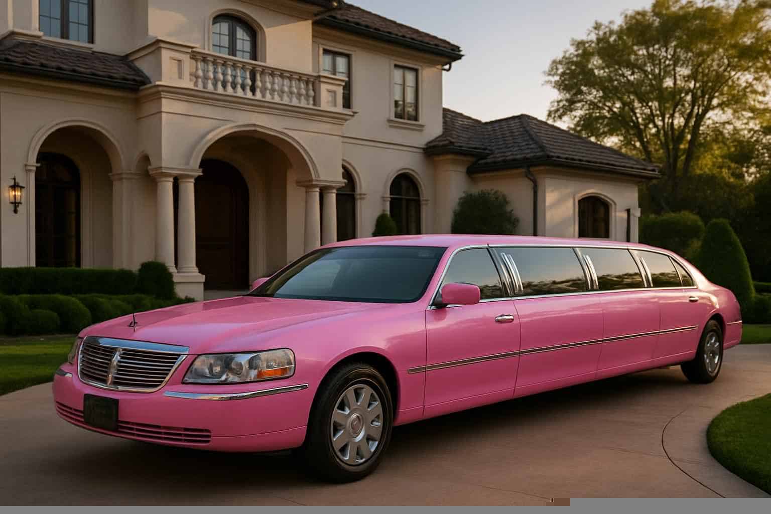 Pink Limo Service Flower Mound TX