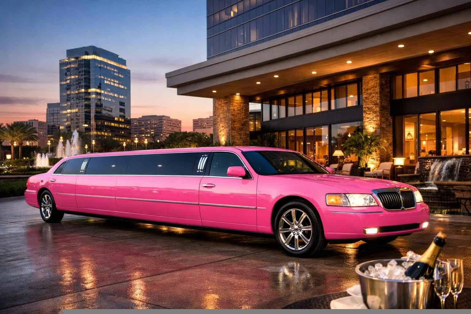 Pink Limo Service Plano TX
