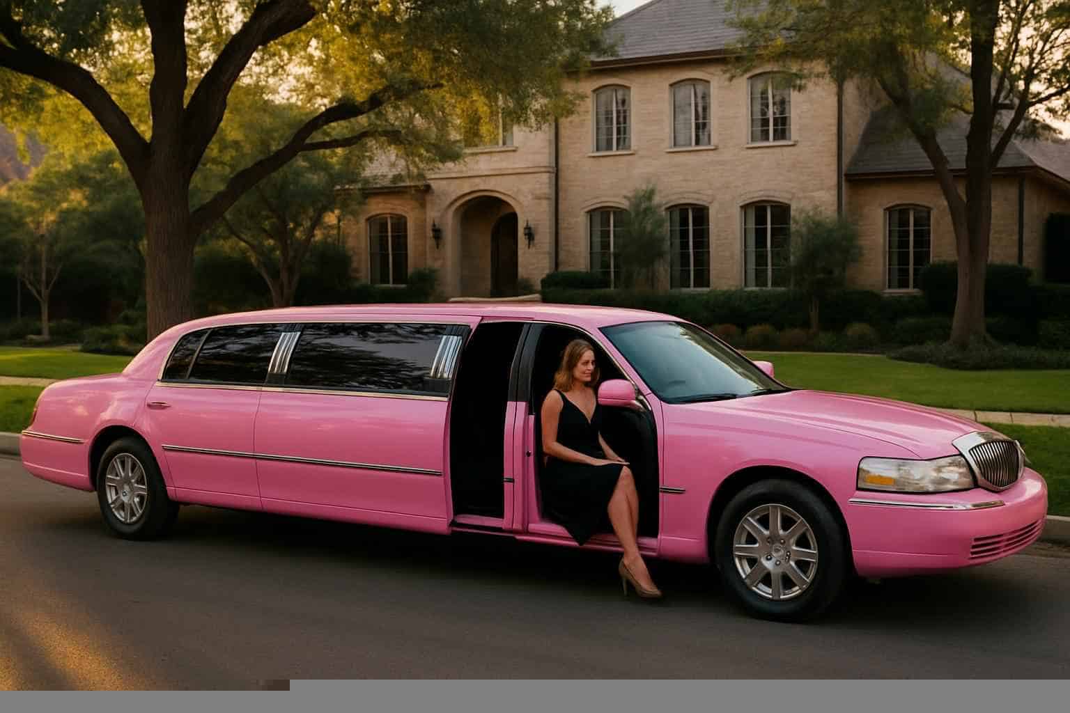 Pink Limo Service University Park TX