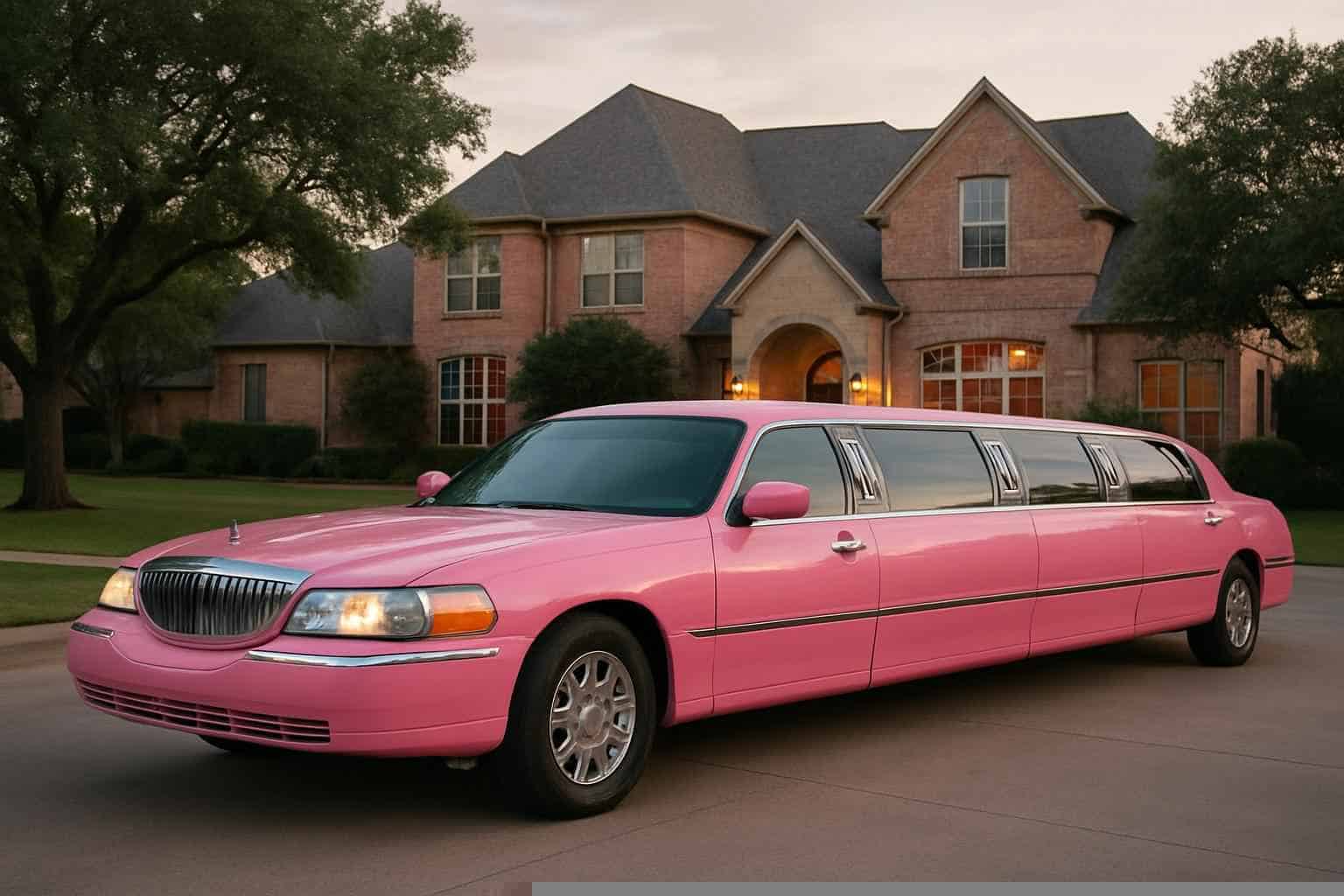 Pink Limousines in Coppell Texas