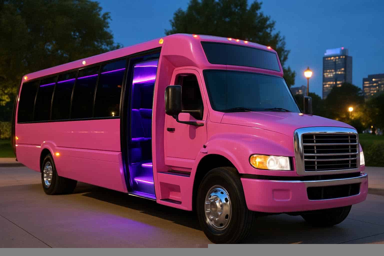 Pink Party Bus Service Lewisville TX
