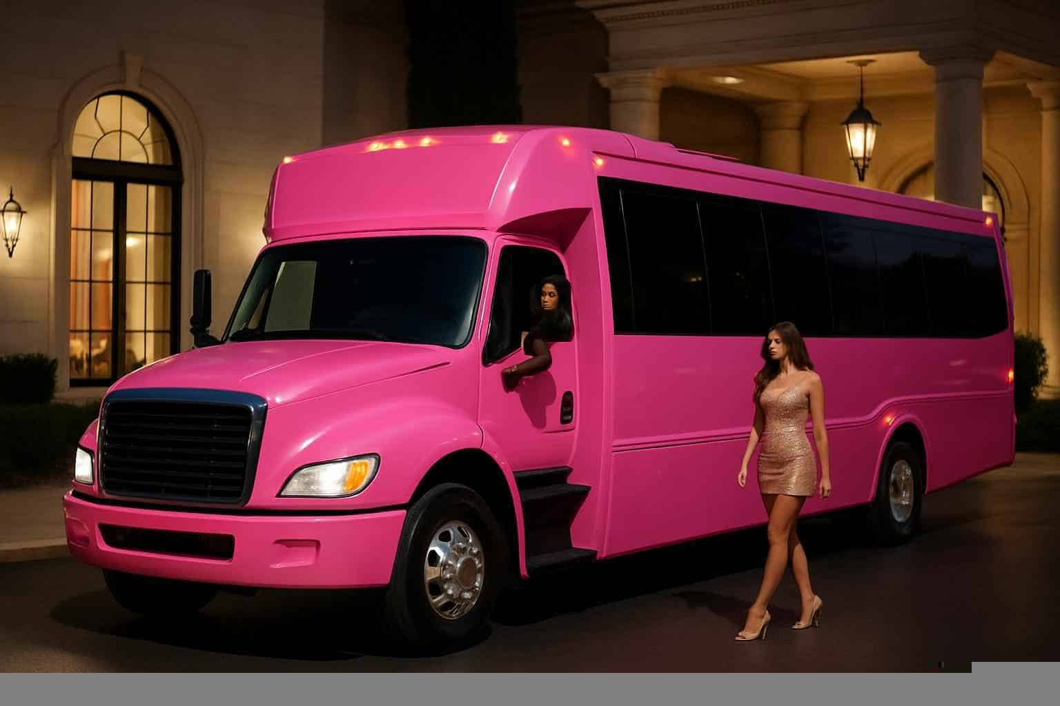 Pink Party Bus Service Southlake TX
