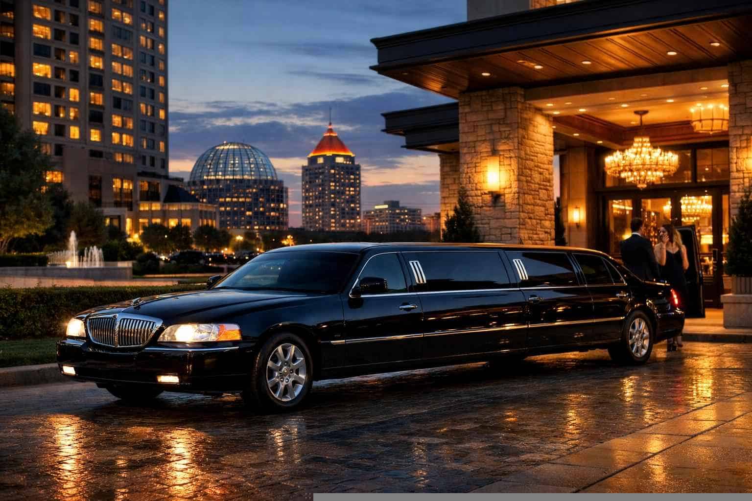 Plano Texas Black Limo Rental