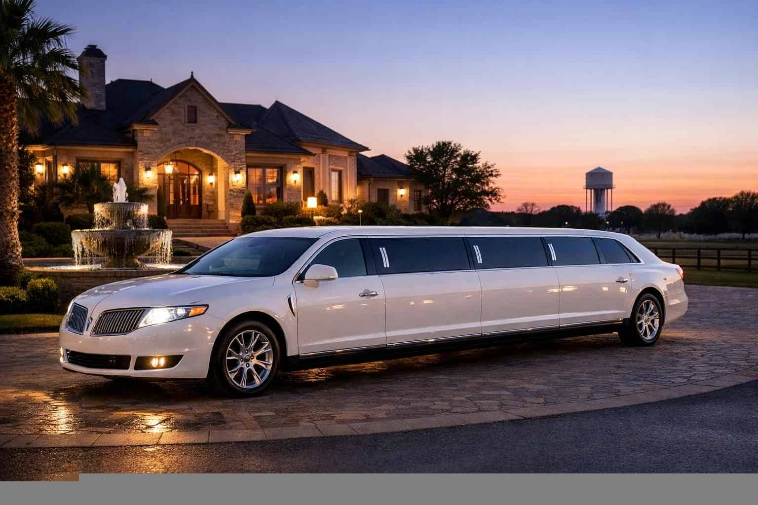 Prosper Texas White Limo Rental