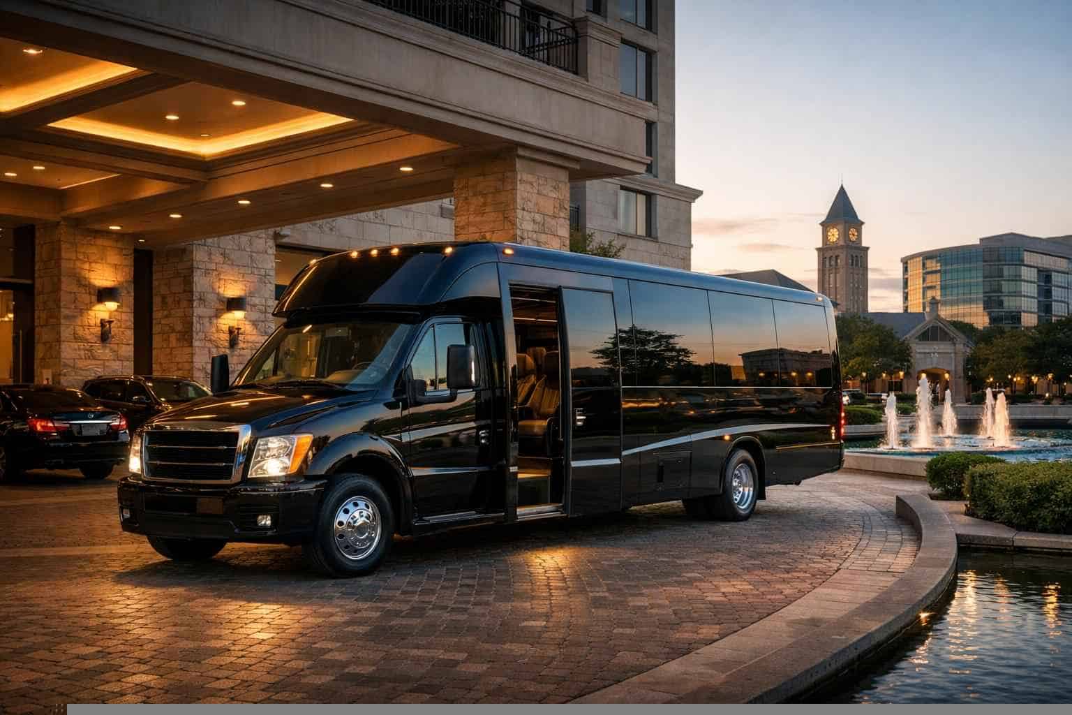 Shuttle Bus Rental Near Me Frisco TX