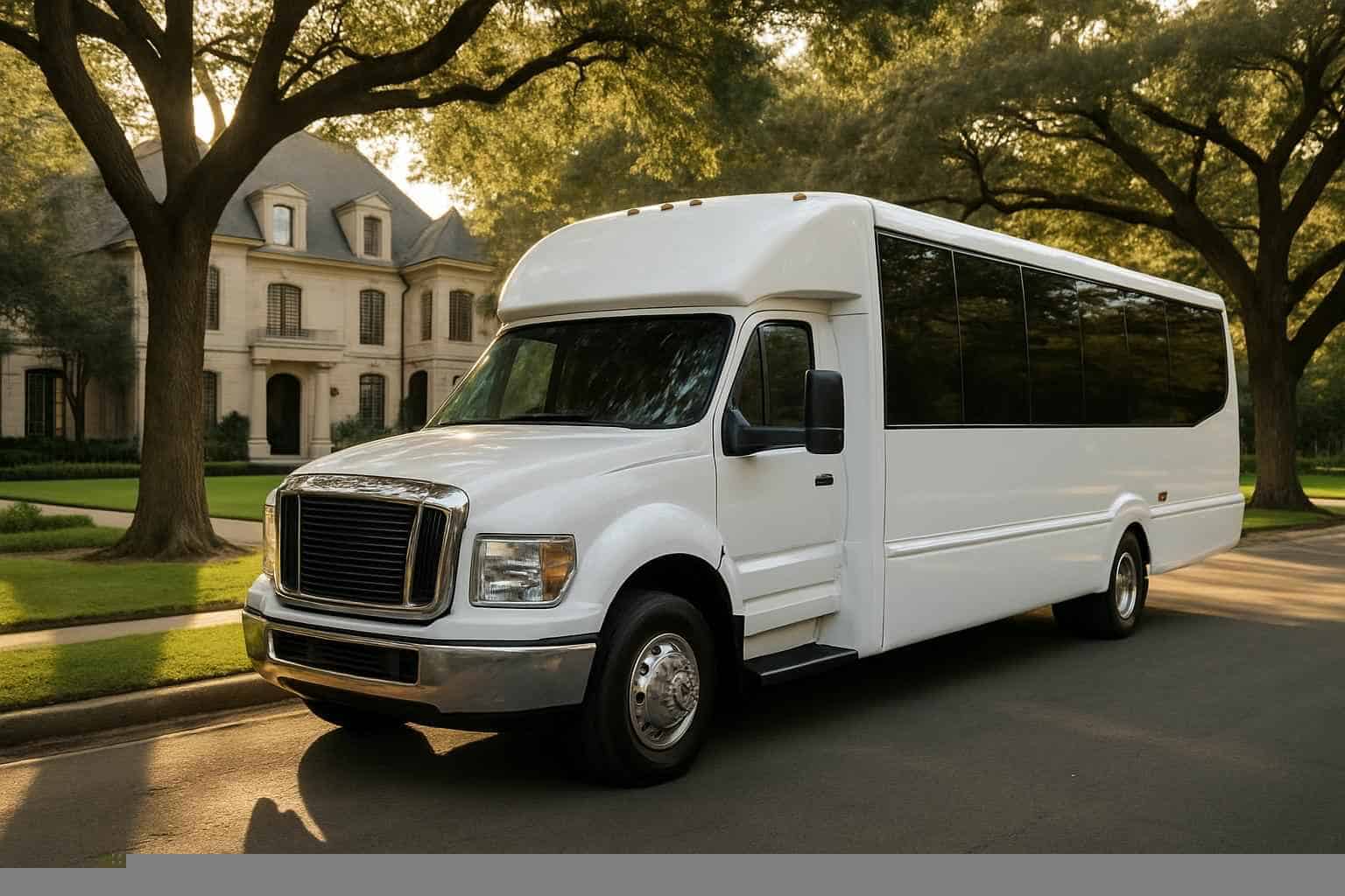 Shuttle Bus Rental Near Me Highland Park TX