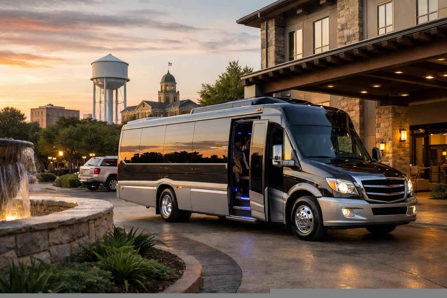 Shuttle Bus Rental Near Me McKinney TX