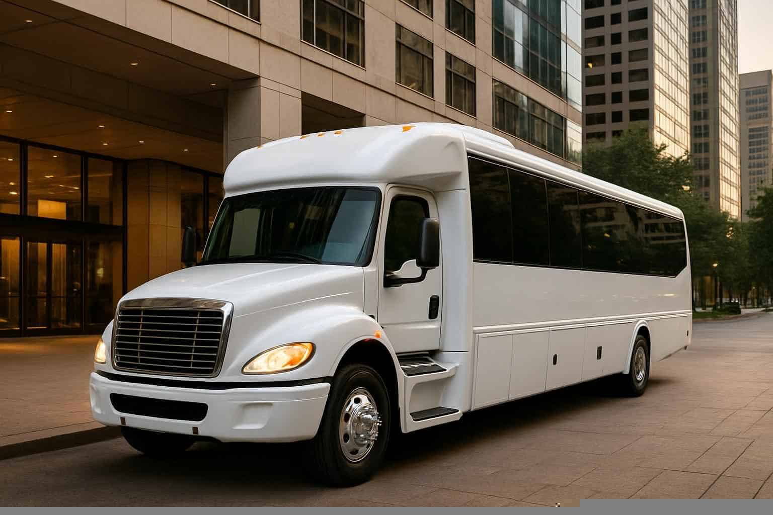 Shuttle Bus Rental Near Me Plano TX