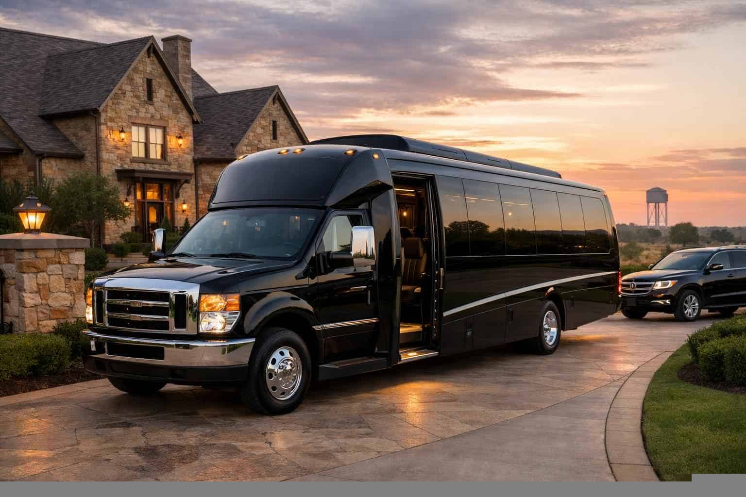 Shuttle Bus Rental Near Me Prosper TX