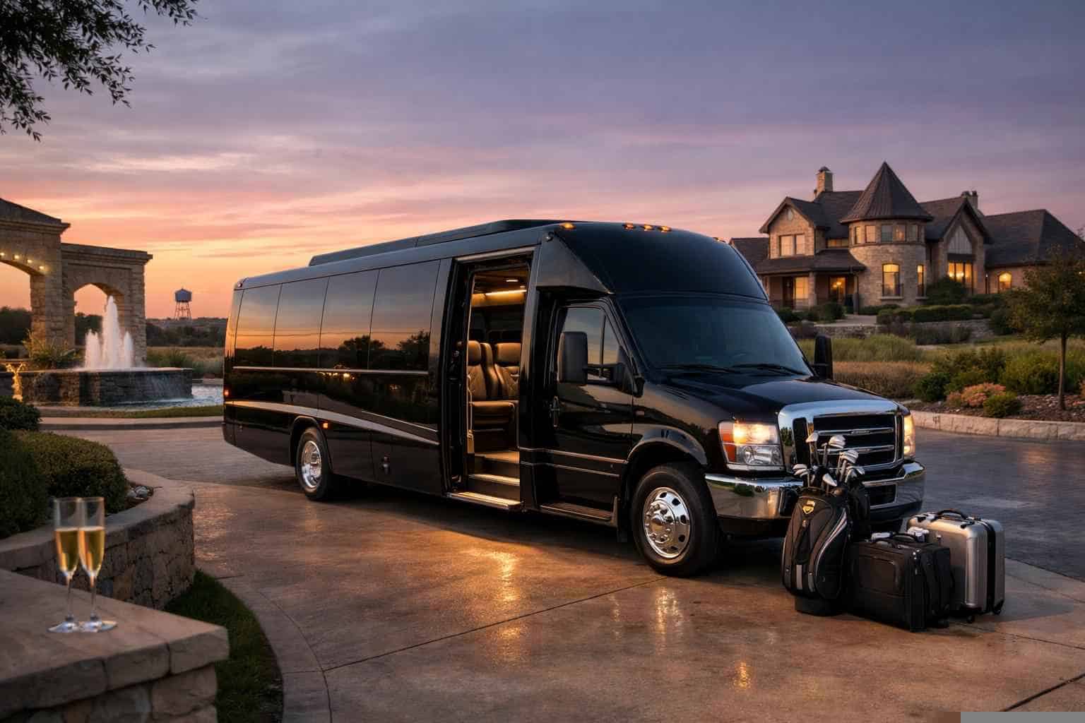 Shuttle Bus Rental Prosper TX