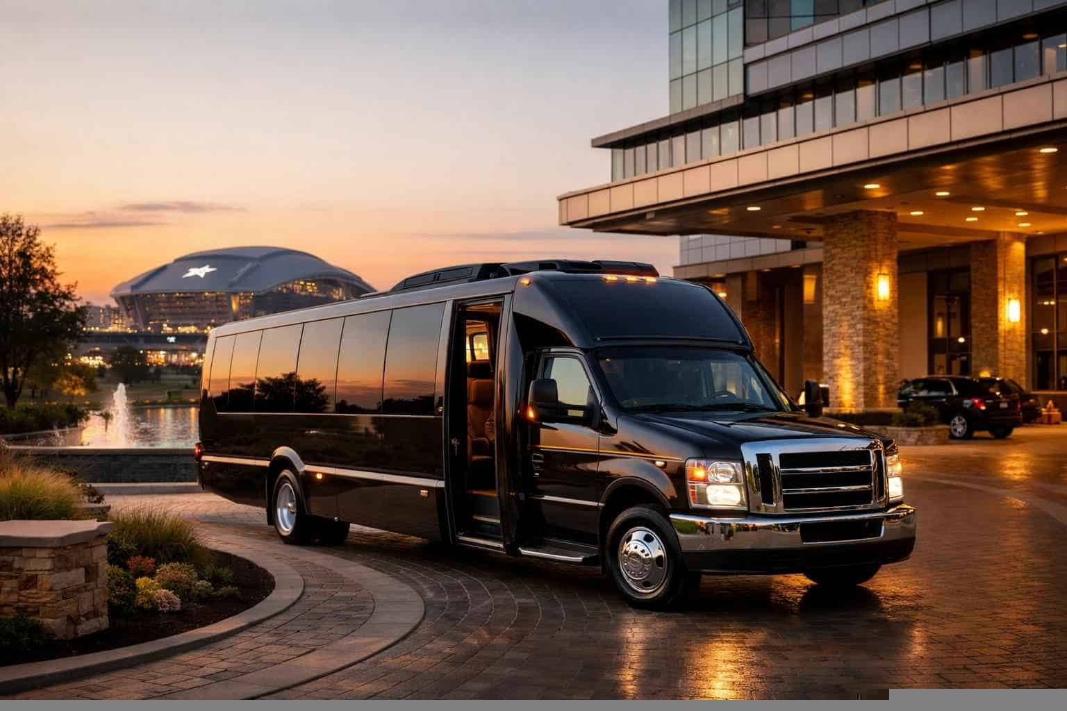 Shuttle Bus Rental Services In Frisco Texas