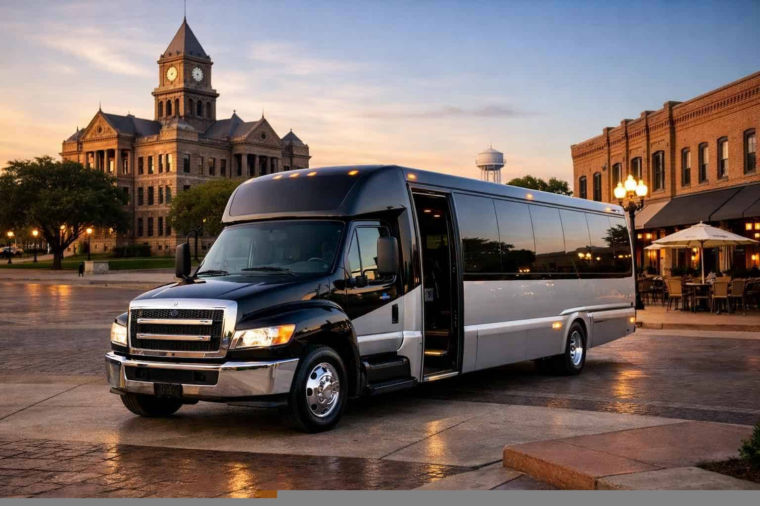 Shuttle Bus Rental Services In McKinney Texas