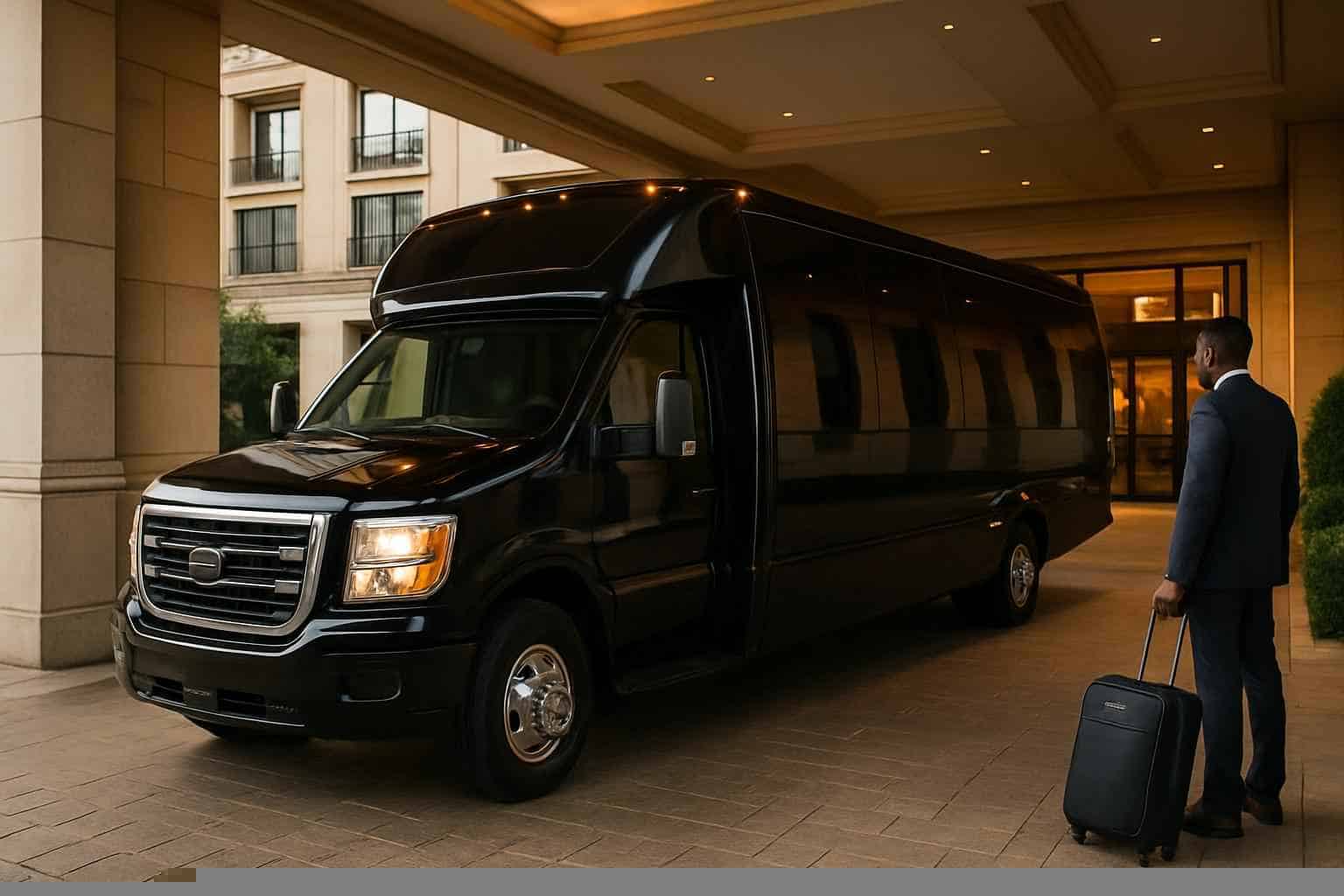 Shuttle Bus Service Addison TX