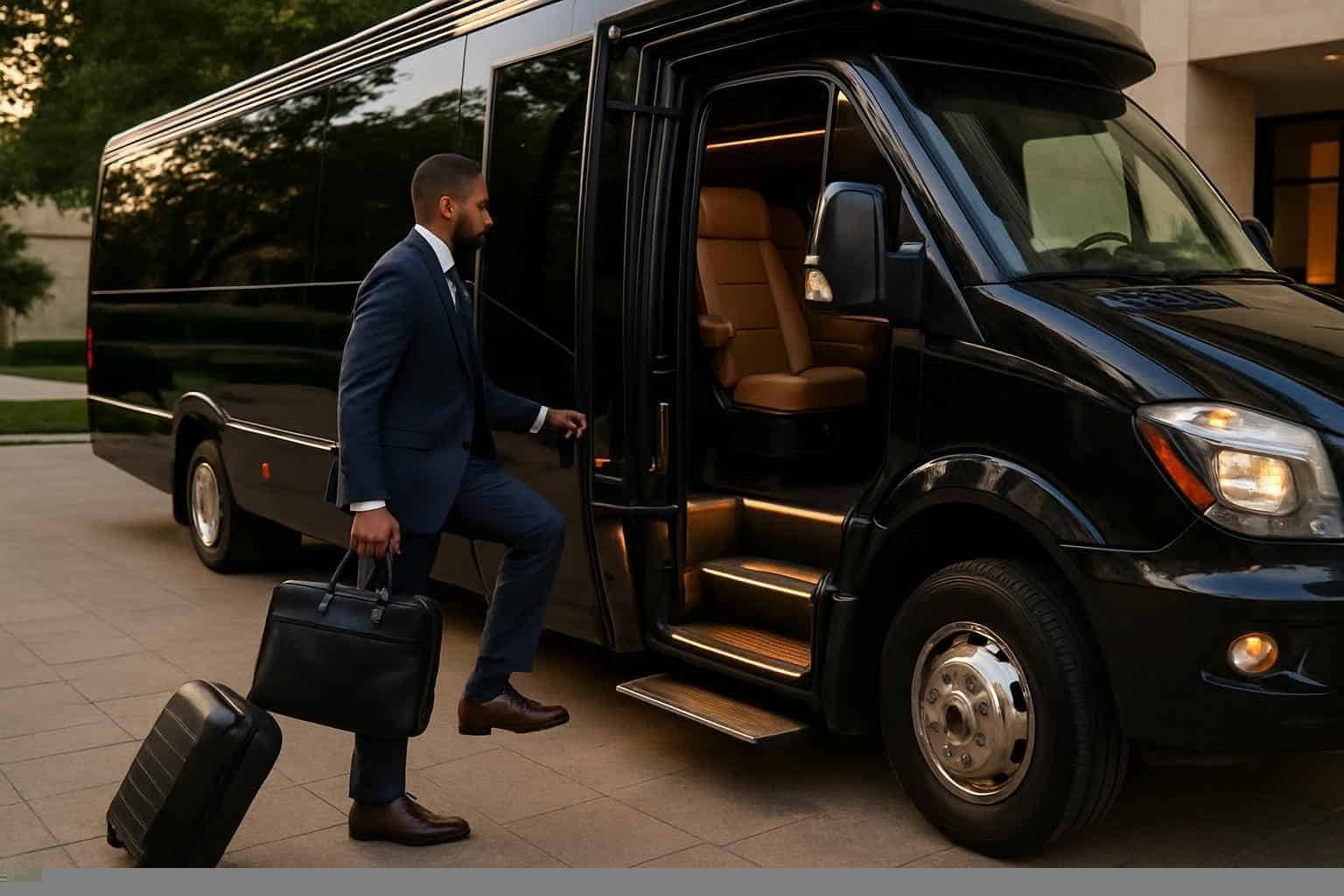 Shuttle Bus Service Plano TX